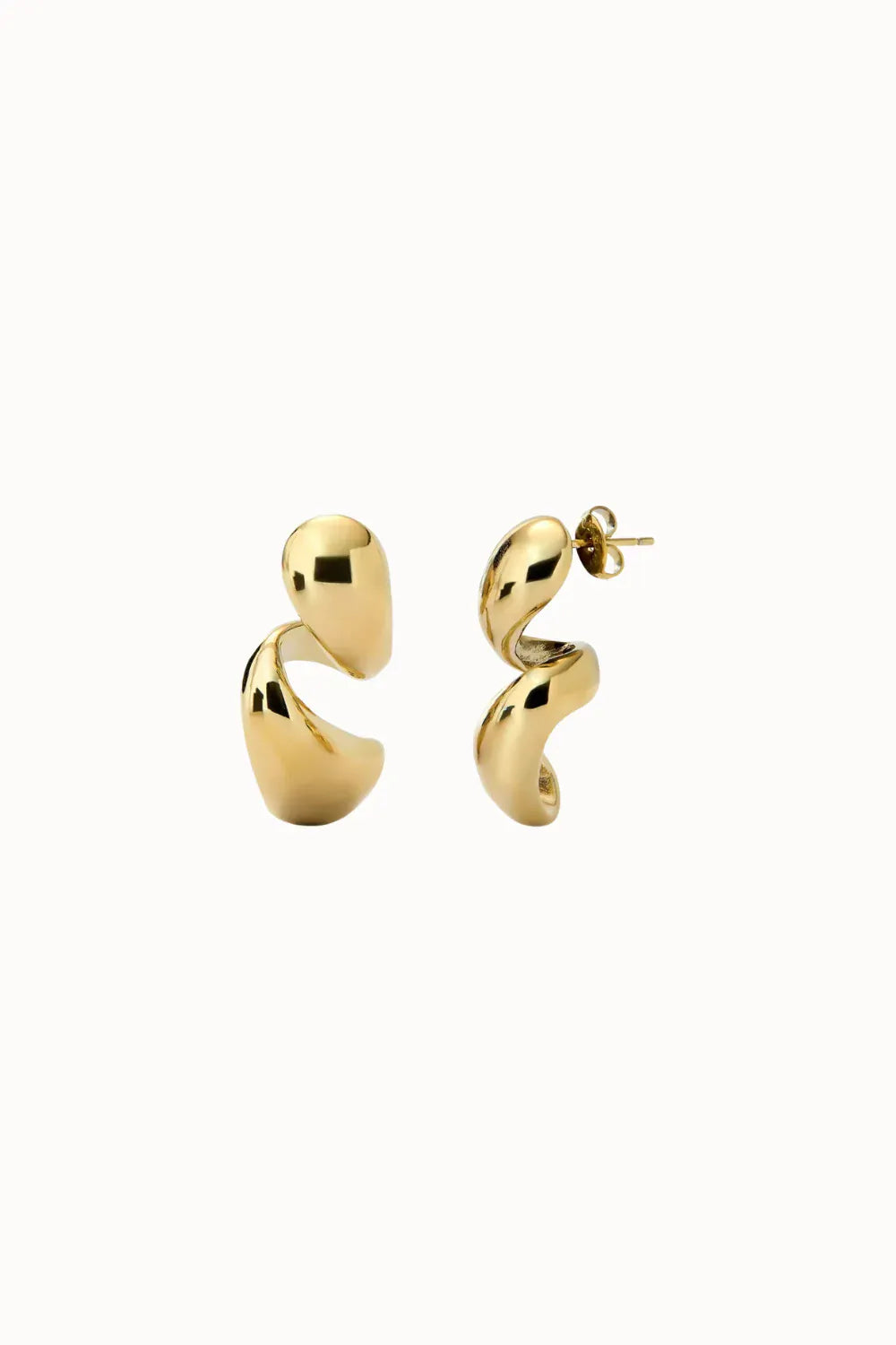 UNOde50 Earring Earrings Essentia Chunky Double Teardrop Earrings