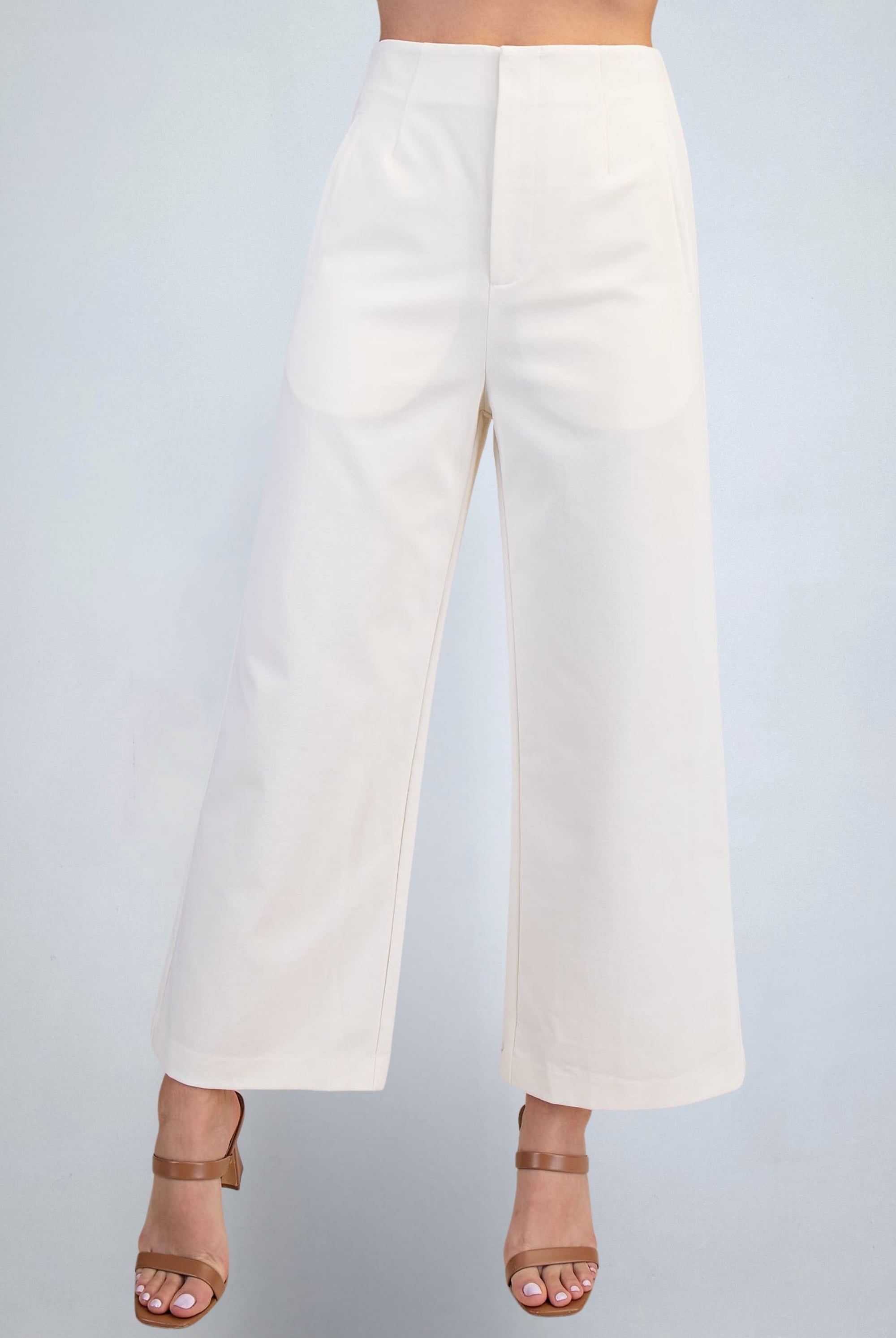 eBoutike Bottom High Waist Wide Pants