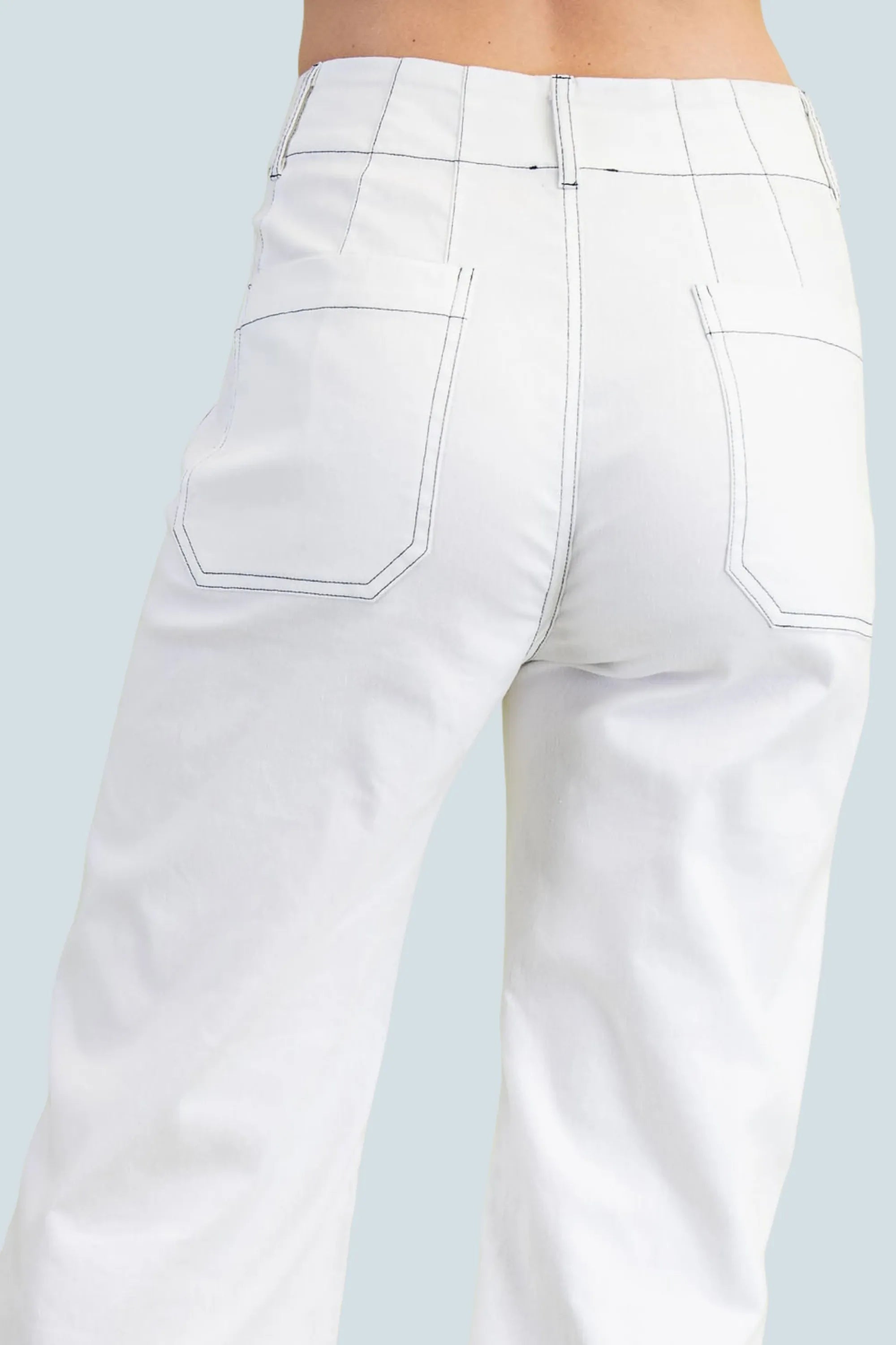 eBoutike Bottom Cropped Wide Leg Pants
