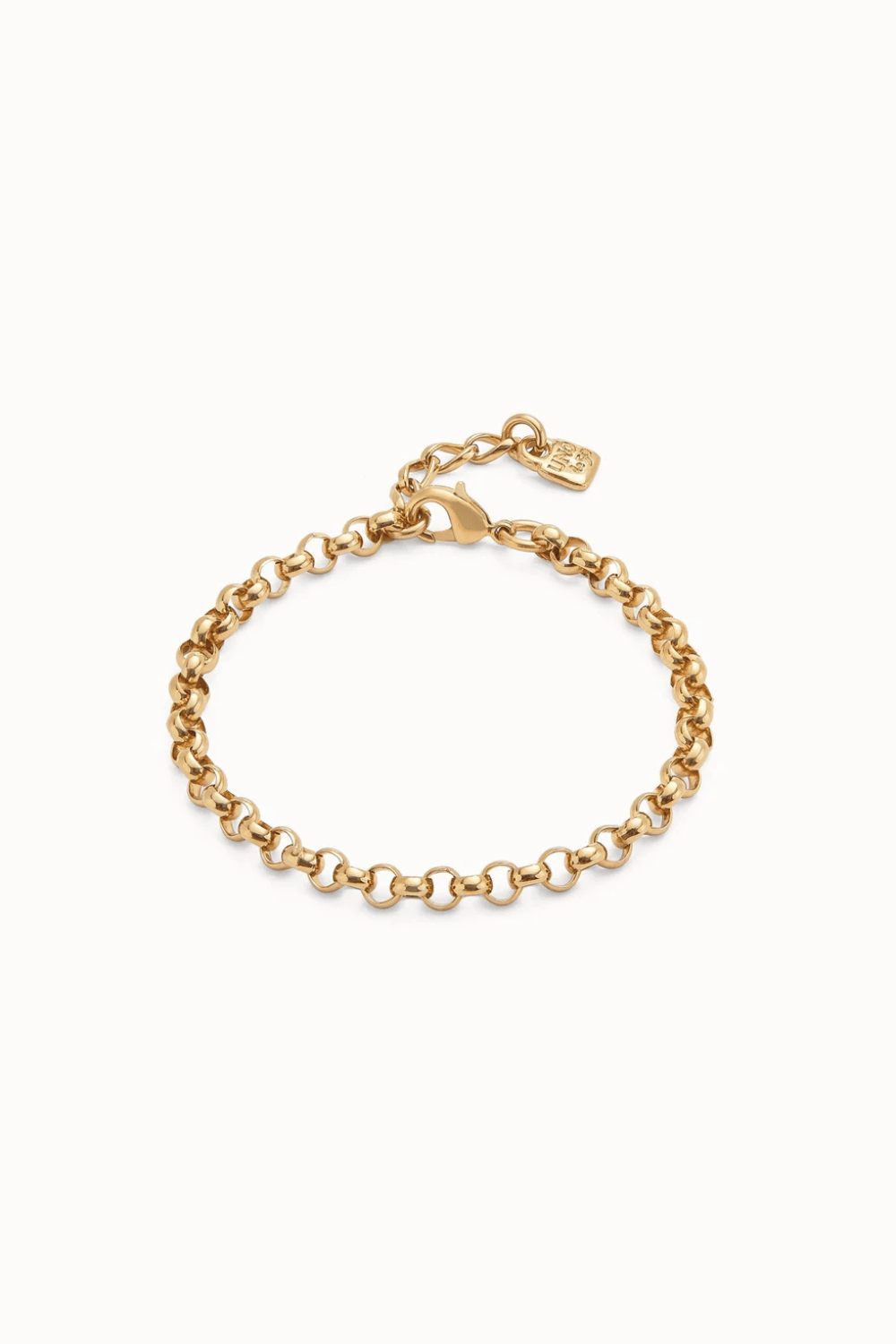 UNOde50 Bracelet 18k gold-plated chain bracelet