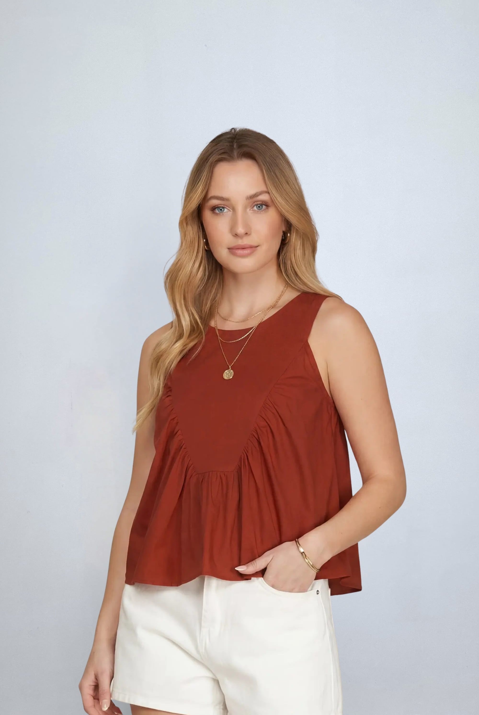 eBoutike Top Sleeveless Top
