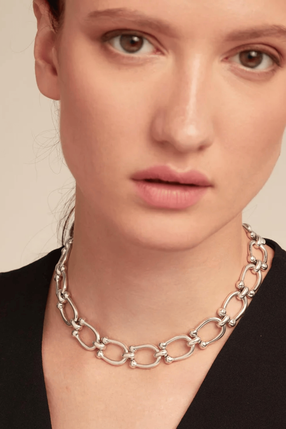 UNOde50 Necklace Short link chain necklace