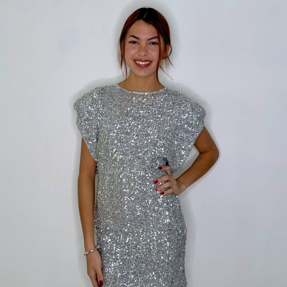 Sequin Mini Dress