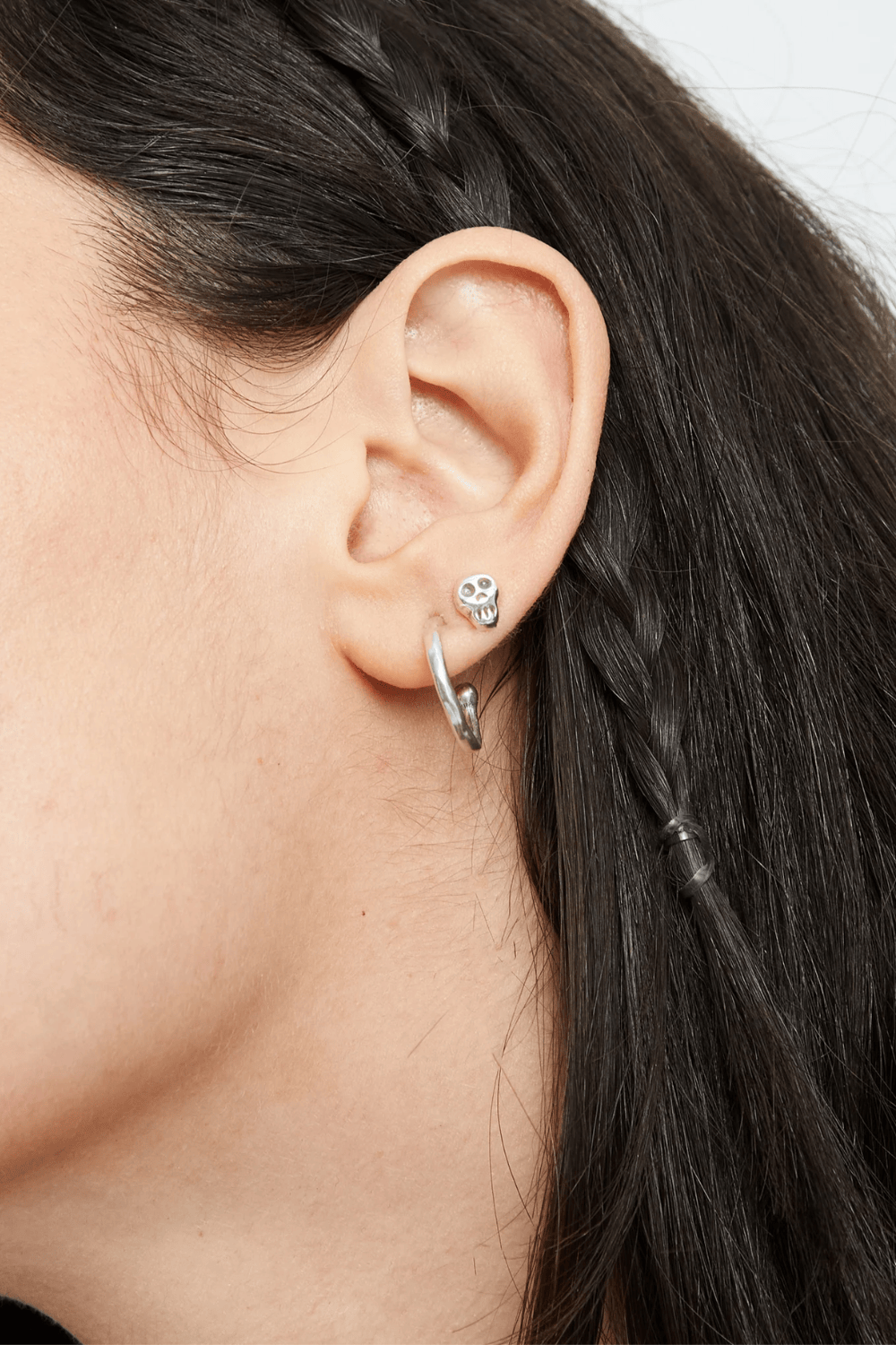 UNOde50 Earring Skull single stud earring