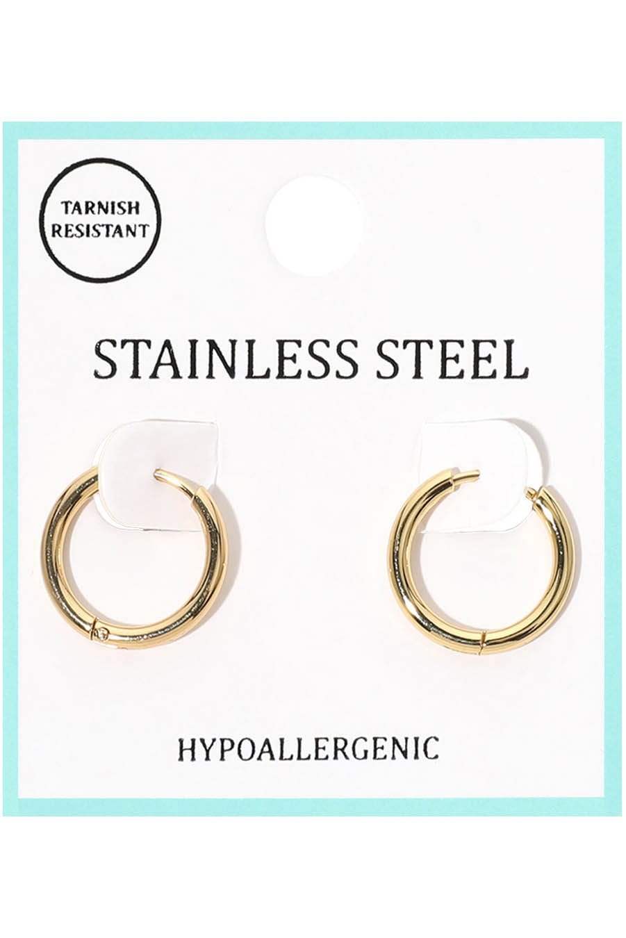 eBoutike Earring Stainless Steel Hypoallergenic Mini Huggie Hoop Earrings