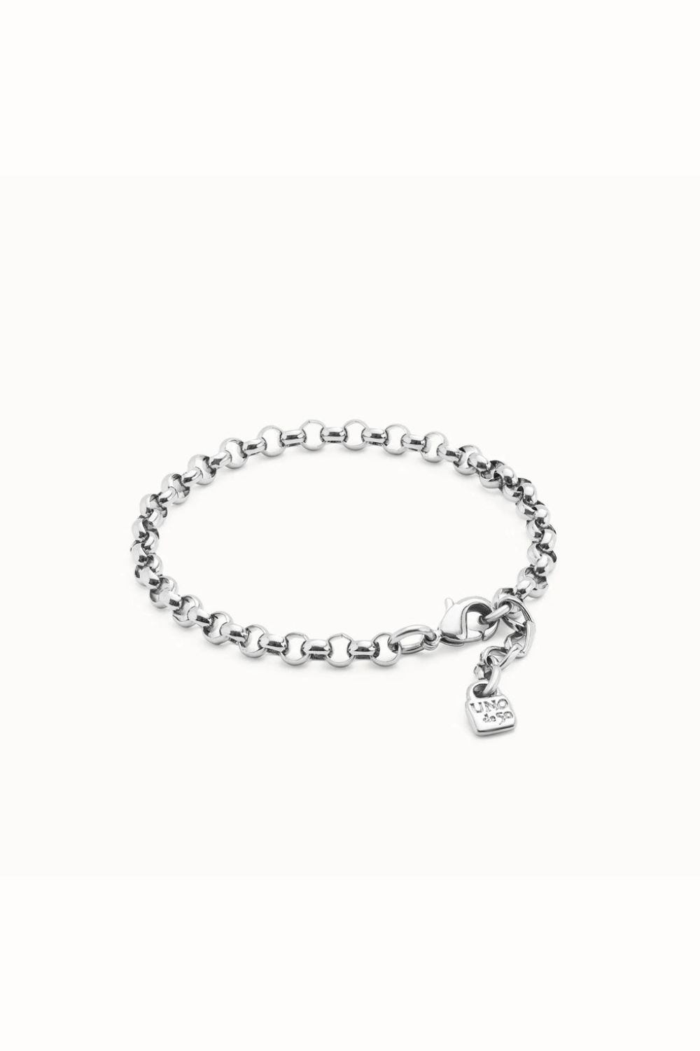 UNOde50 Bracelet Sterling silver-plated chain bracelet
