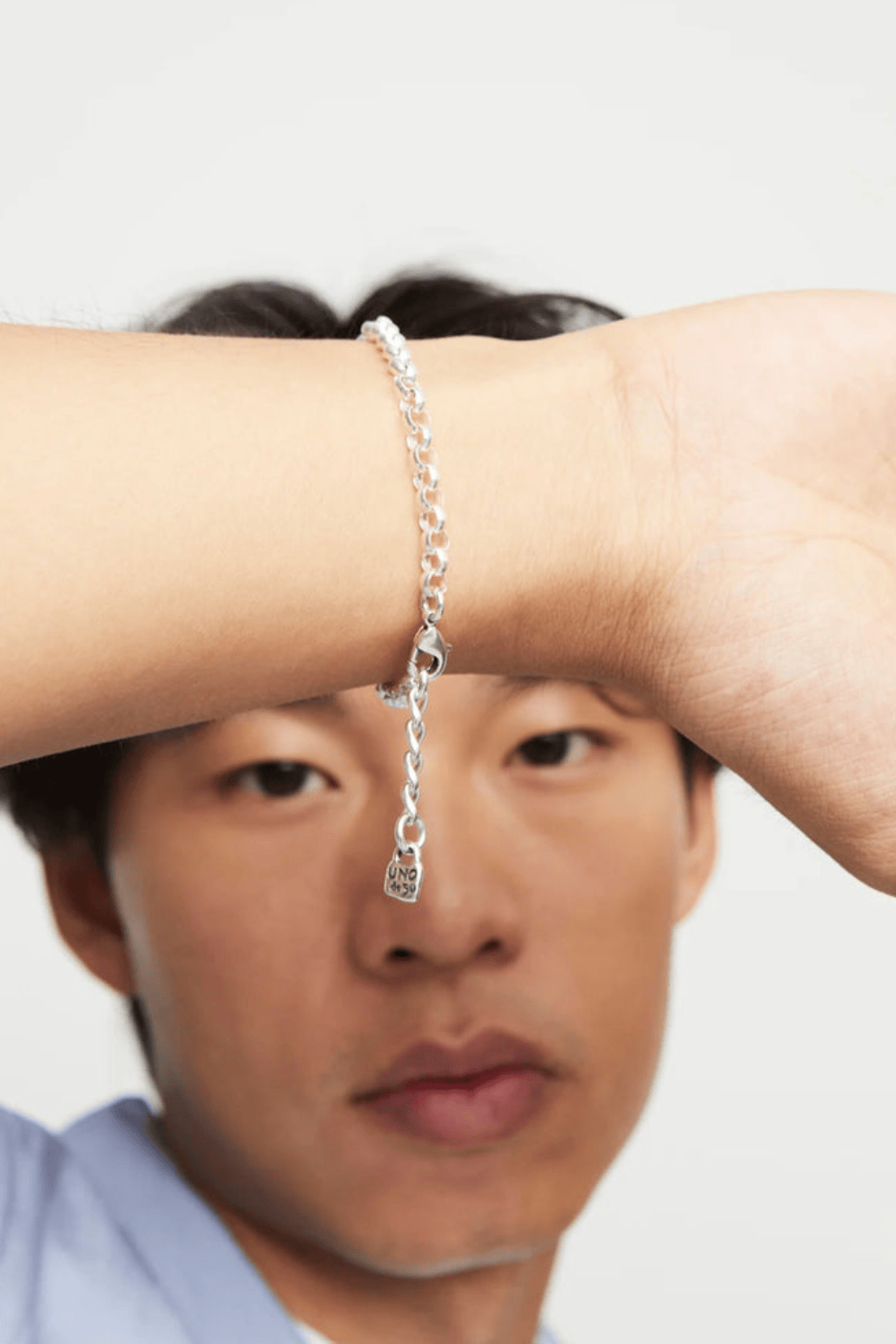 UNOde50 Bracelet Sterling silver-plated chain bracelet