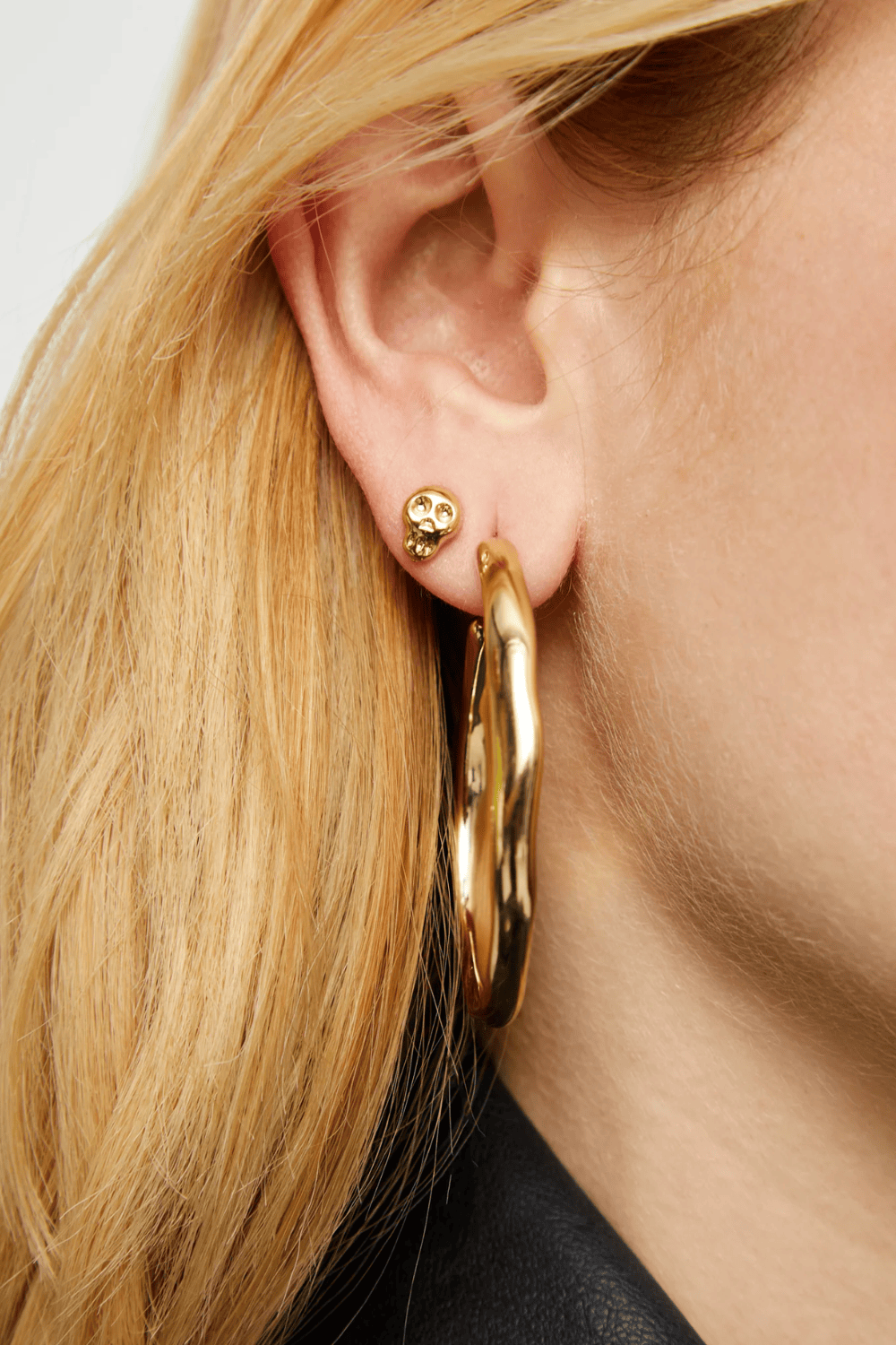 UNOde50 Earring Skull single stud earring