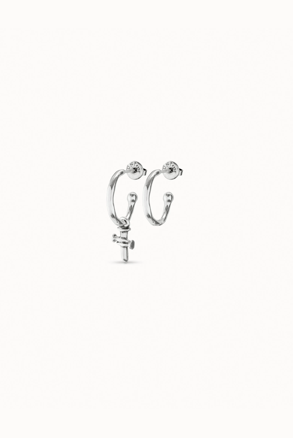 UNOde50 Earring Hoop charm earrings