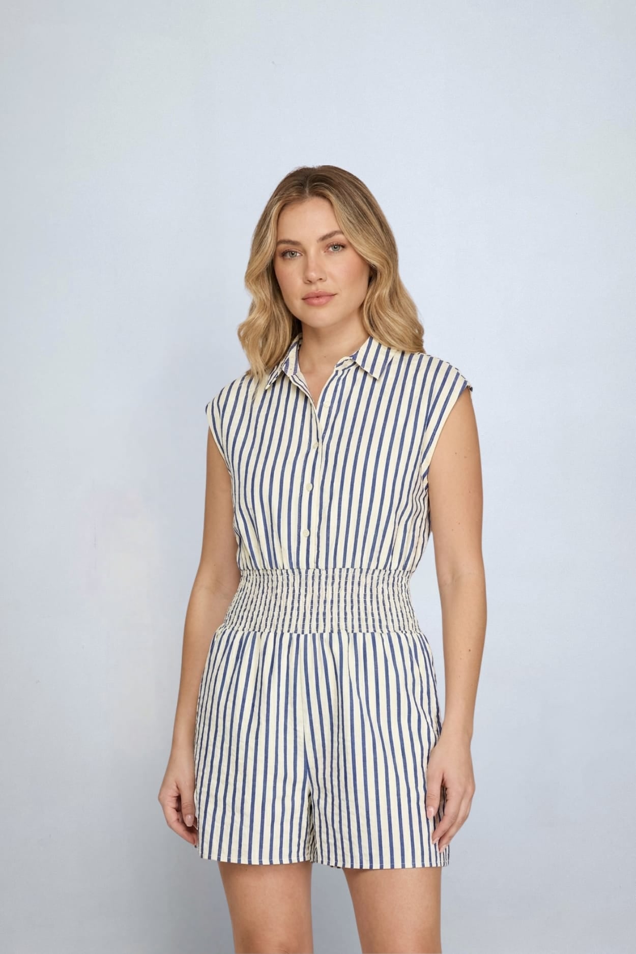 eBoutike Jumpsuit Striped Romper