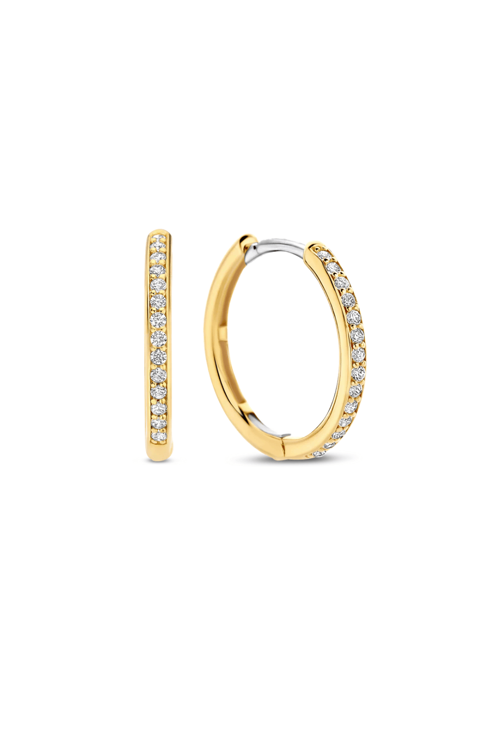 Ti Sento Earring 7959ZY Medium Hoops