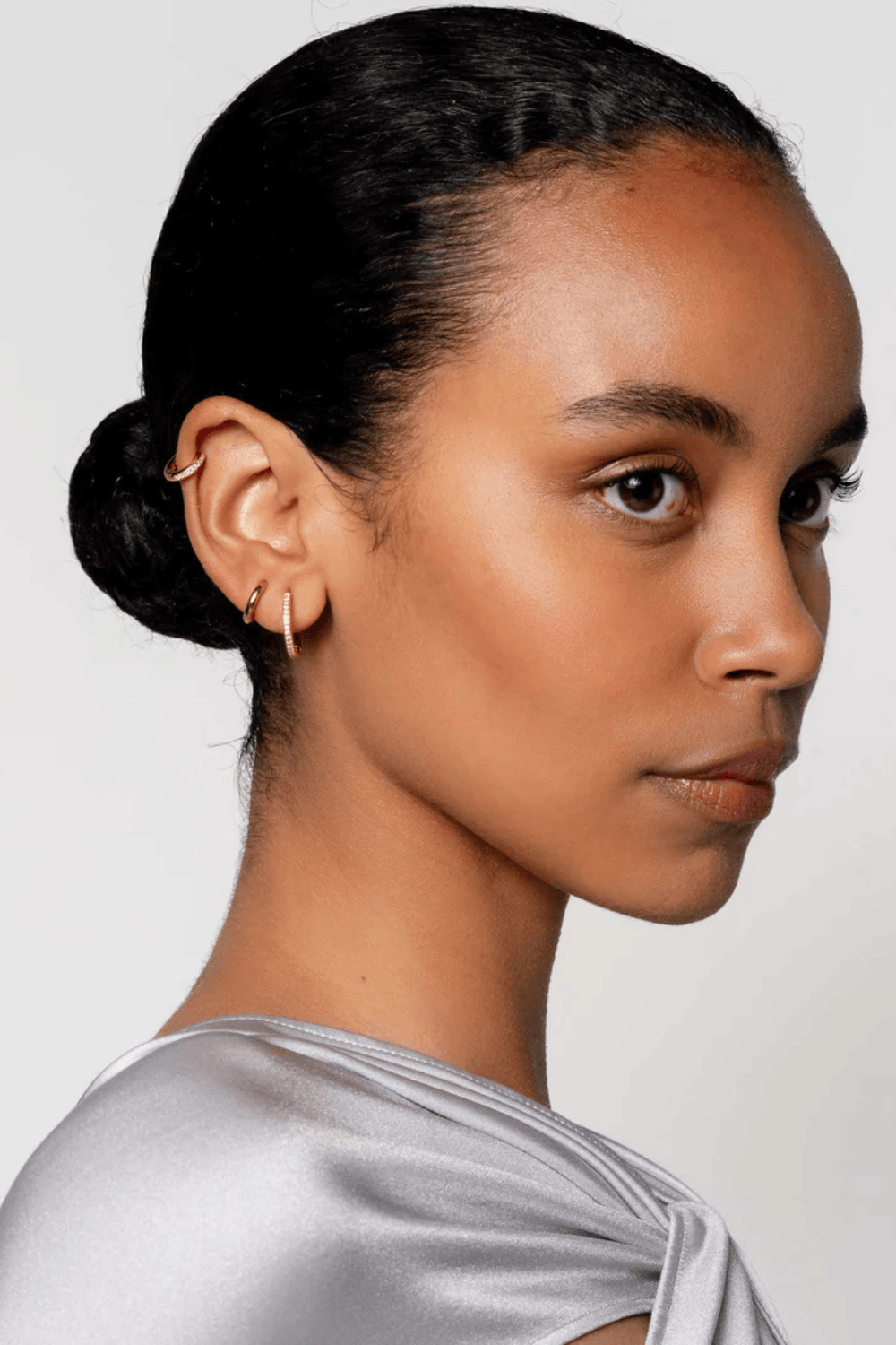 Ti Sento Earring 7959ZY Medium Hoops