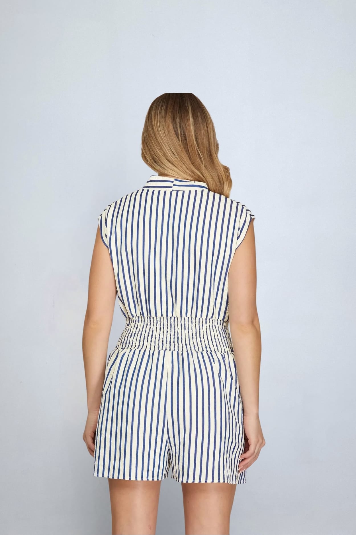 eBoutike Jumpsuit Striped Romper