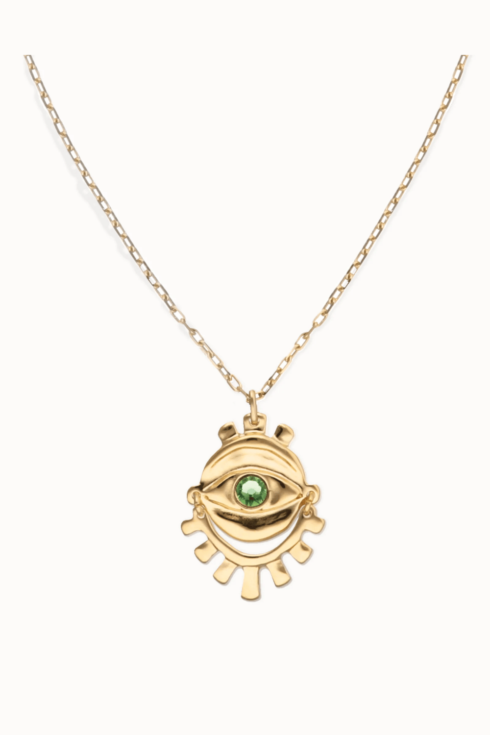 UNOde50 Necklace Multi strand chain necklace with an eye