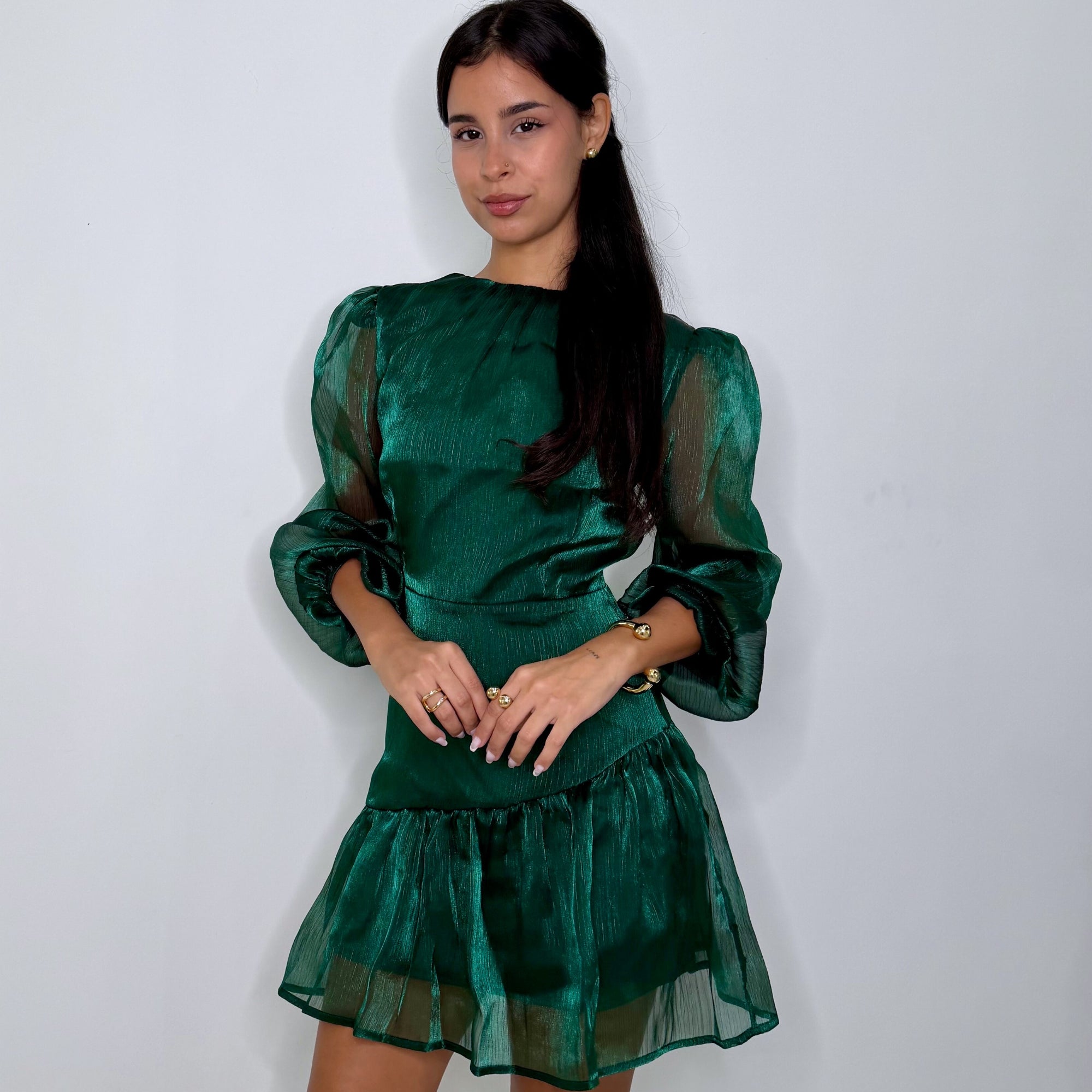 Mini Dress with Sleeve