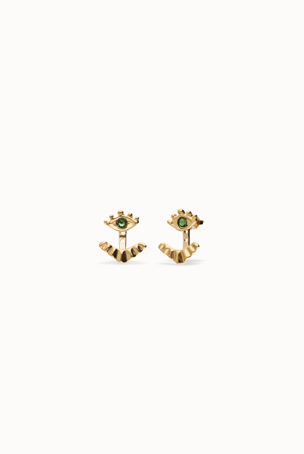 UNOde50 Earring Eye-shaped stud earrings with crystal