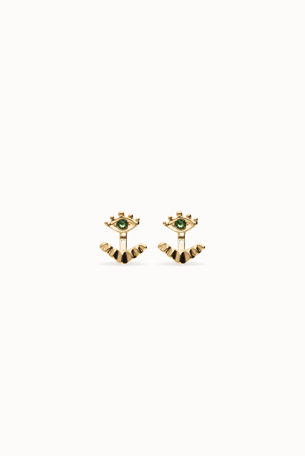 UNOde50 Earring Eye-shaped stud earrings with crystal