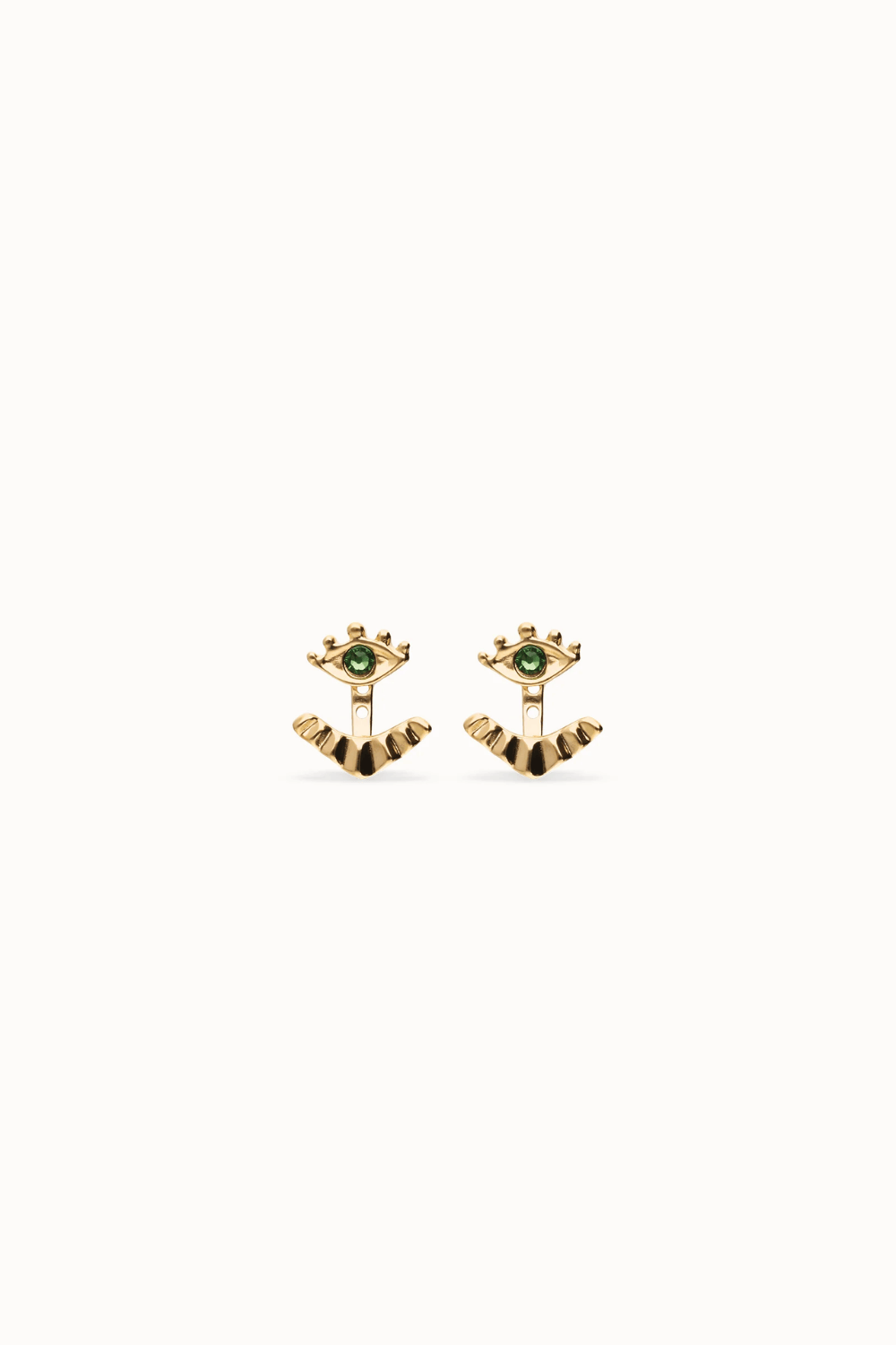 UNOde50 Earring Eye-shaped stud earrings with crystal