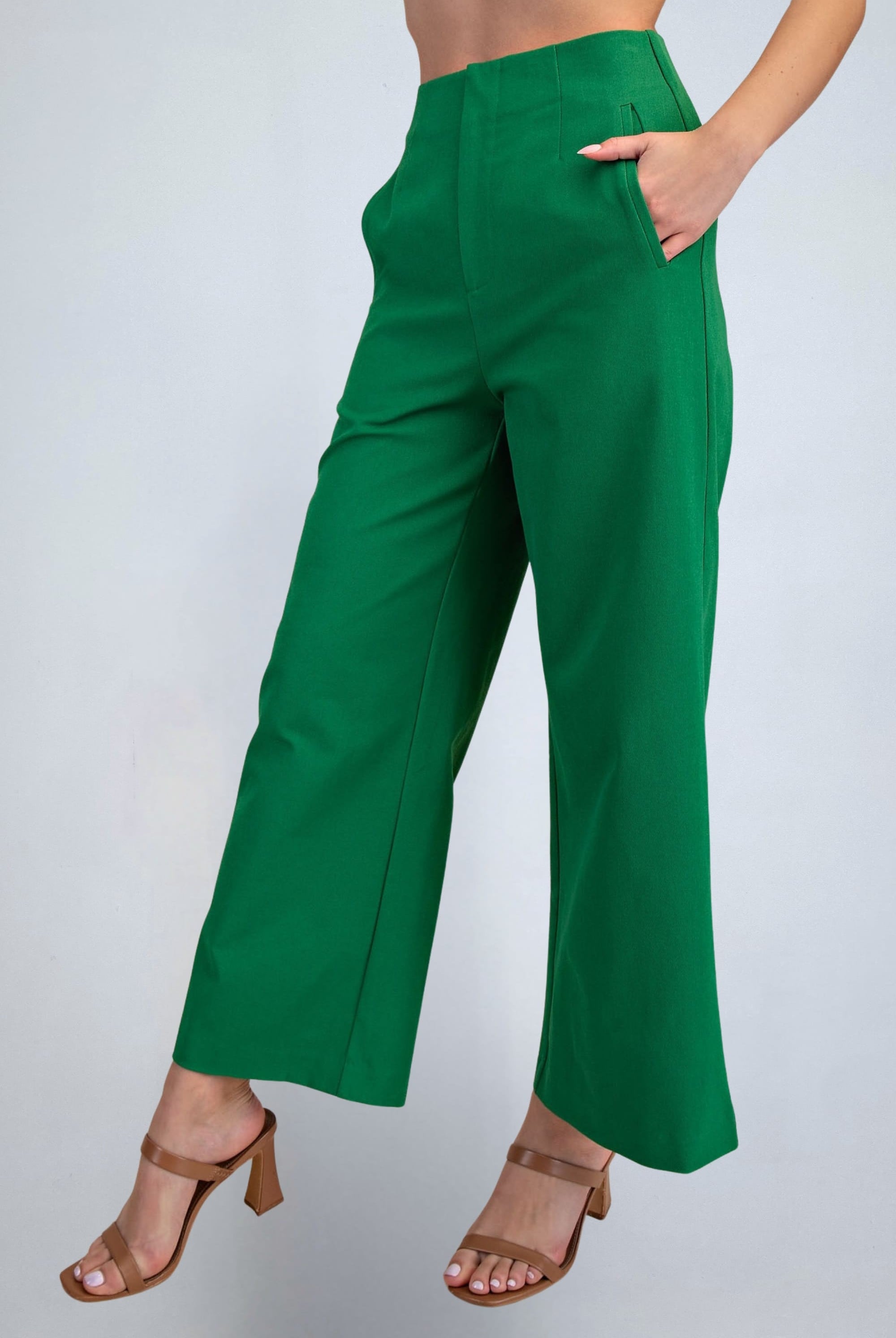 eBoutike Bottom High Waist Wide Pants