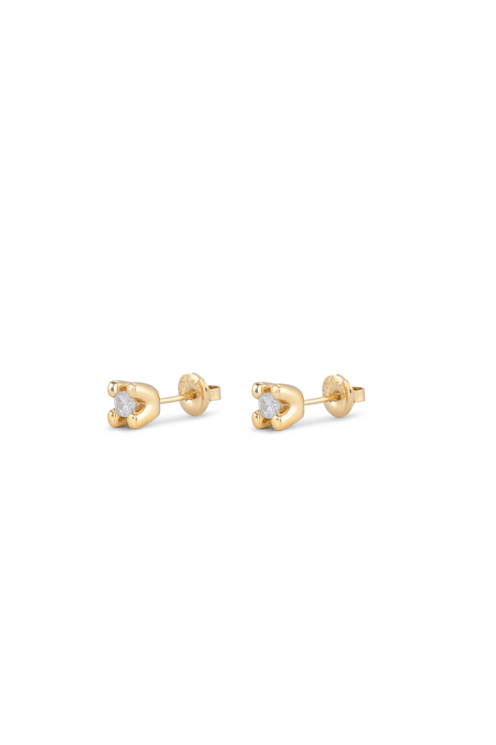 UNOde50 Earring Stud earrings with white cubic zirconia