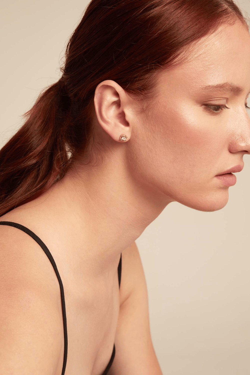 UNOde50 Earring Stud earrings with white cubic zirconia