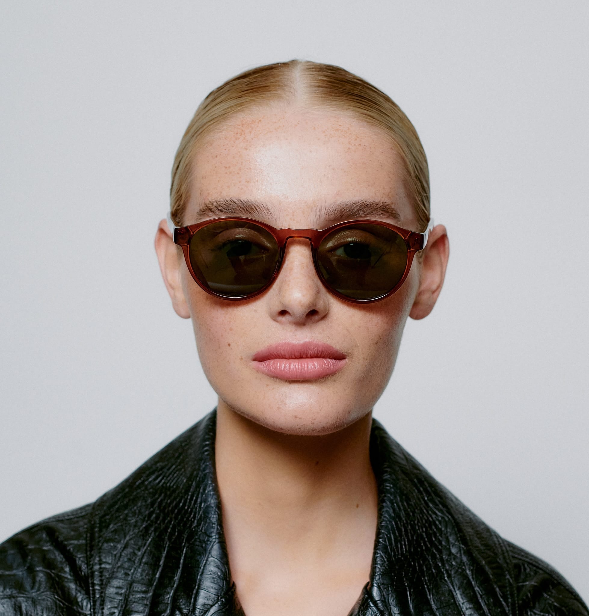 eBoutike Sunglasses MARVIN - Brown Transparent