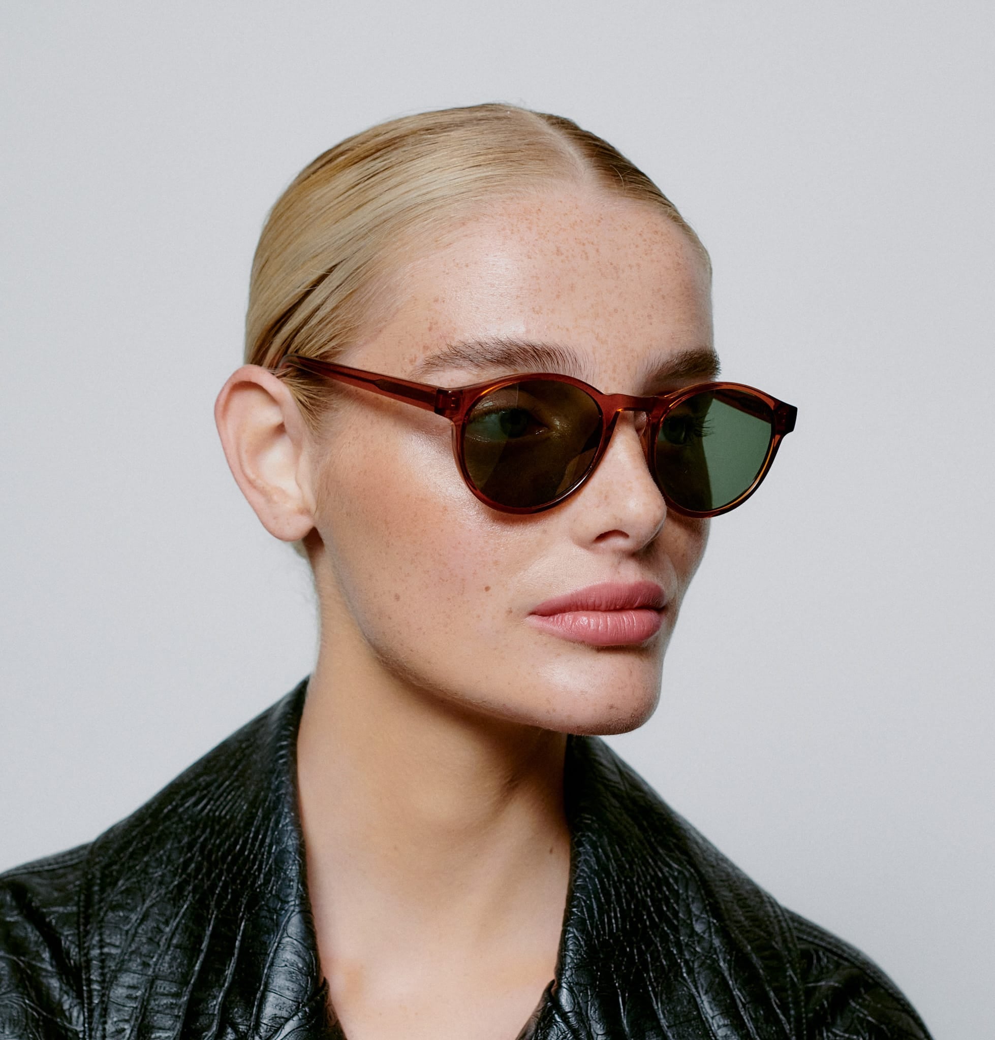 eBoutike Sunglasses MARVIN - Brown Transparent