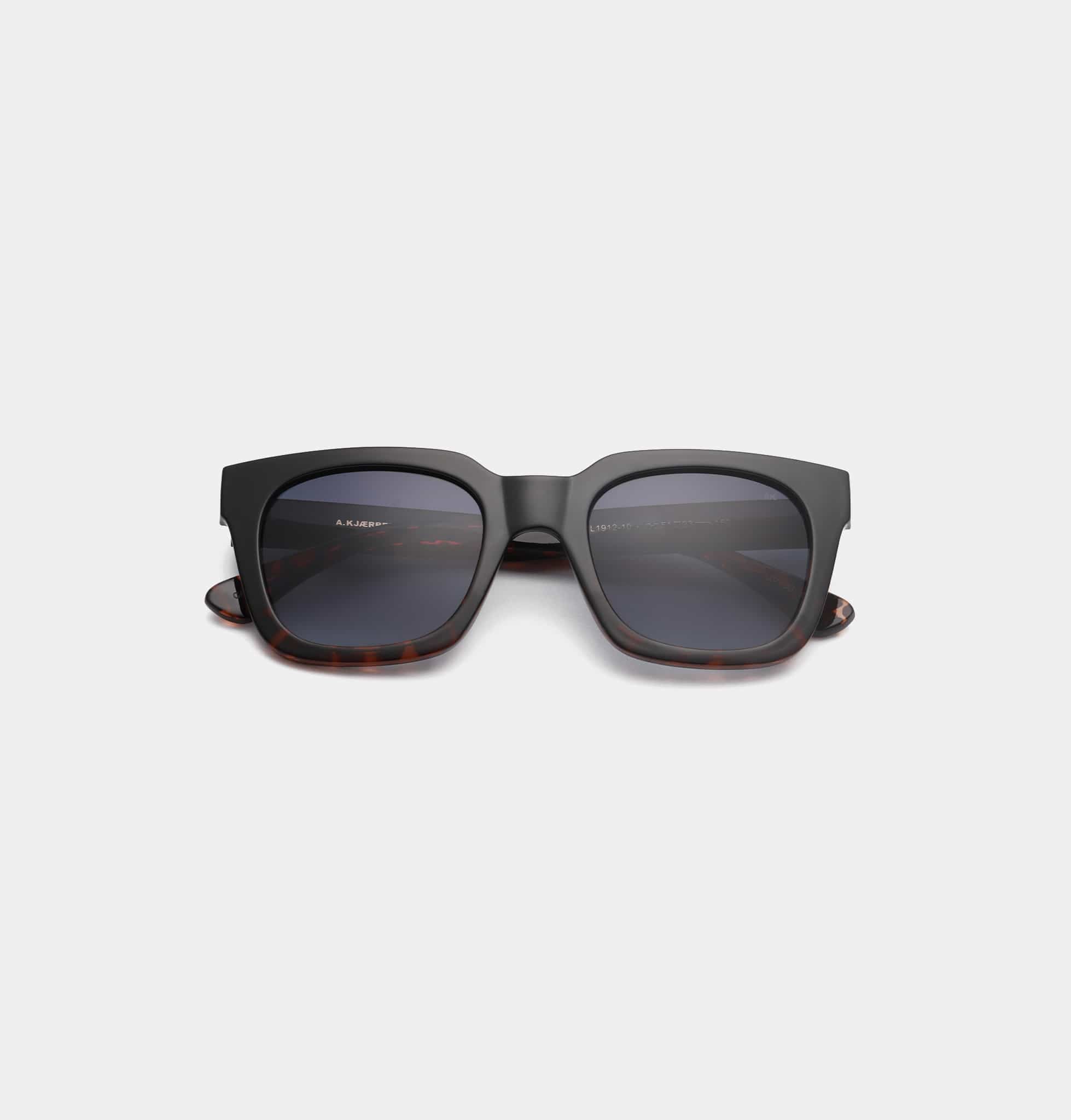 eBoutike Sunglasses NANCY - Black Demi Tortoise