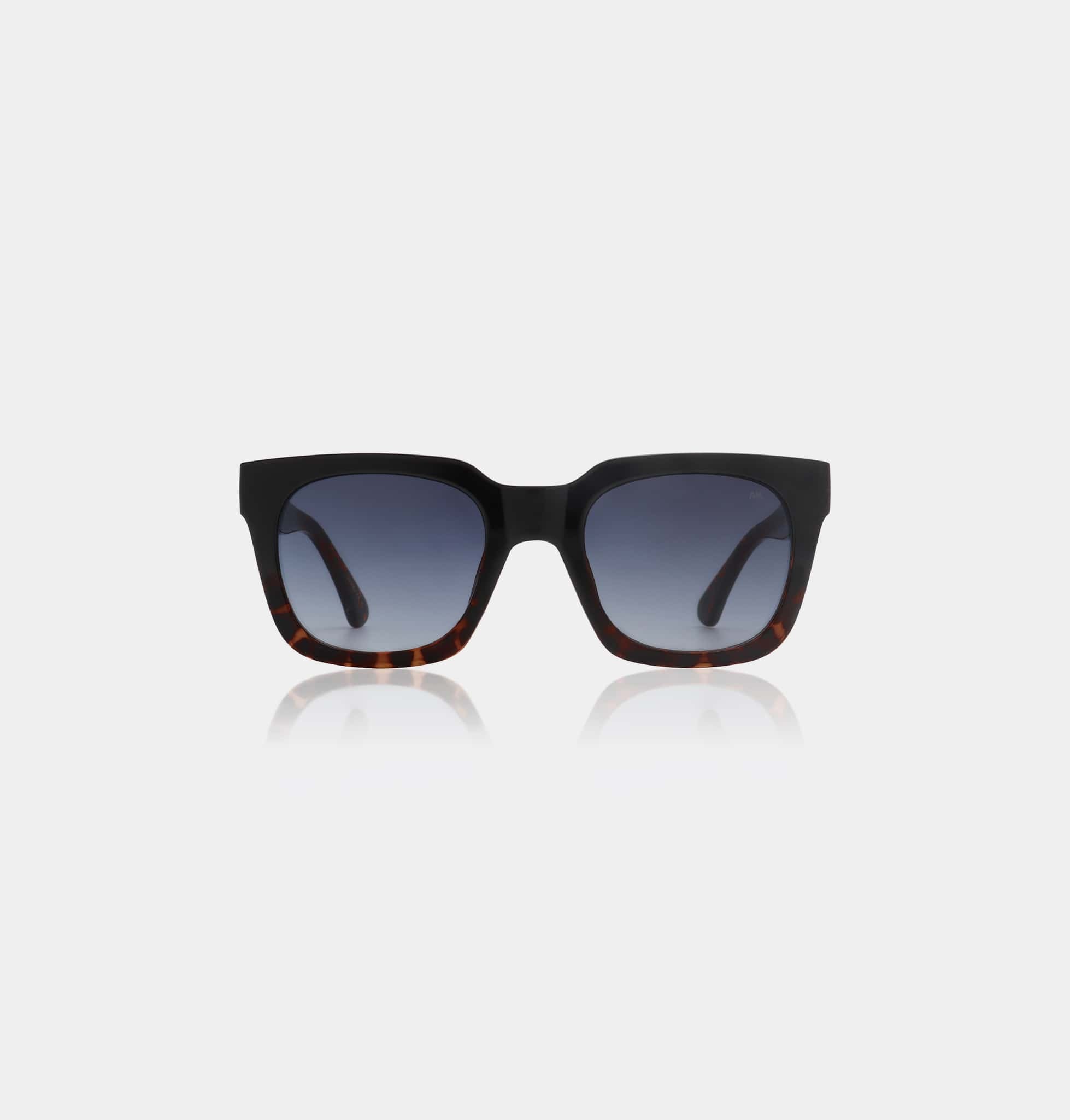 eBoutike Sunglasses NANCY - Black Demi Tortoise