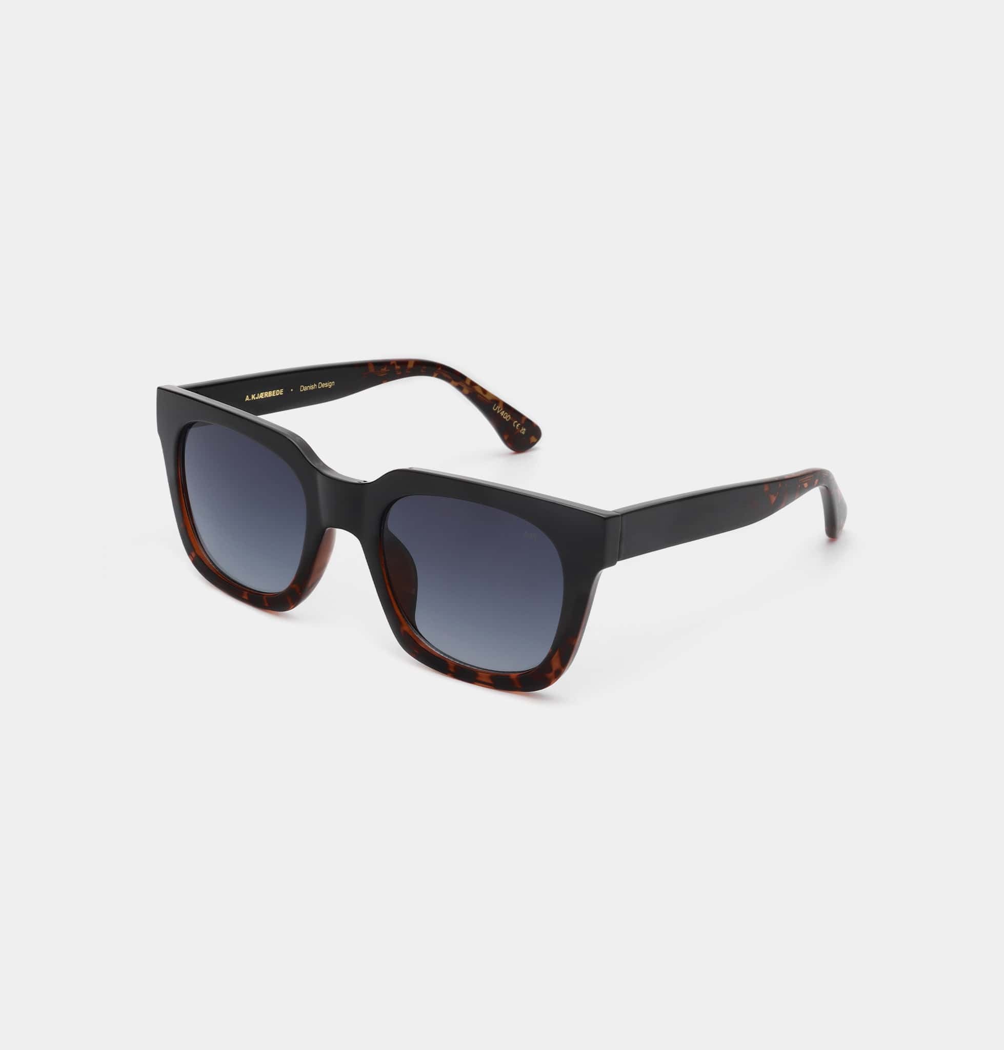 eBoutike Sunglasses NANCY - Black Demi Tortoise