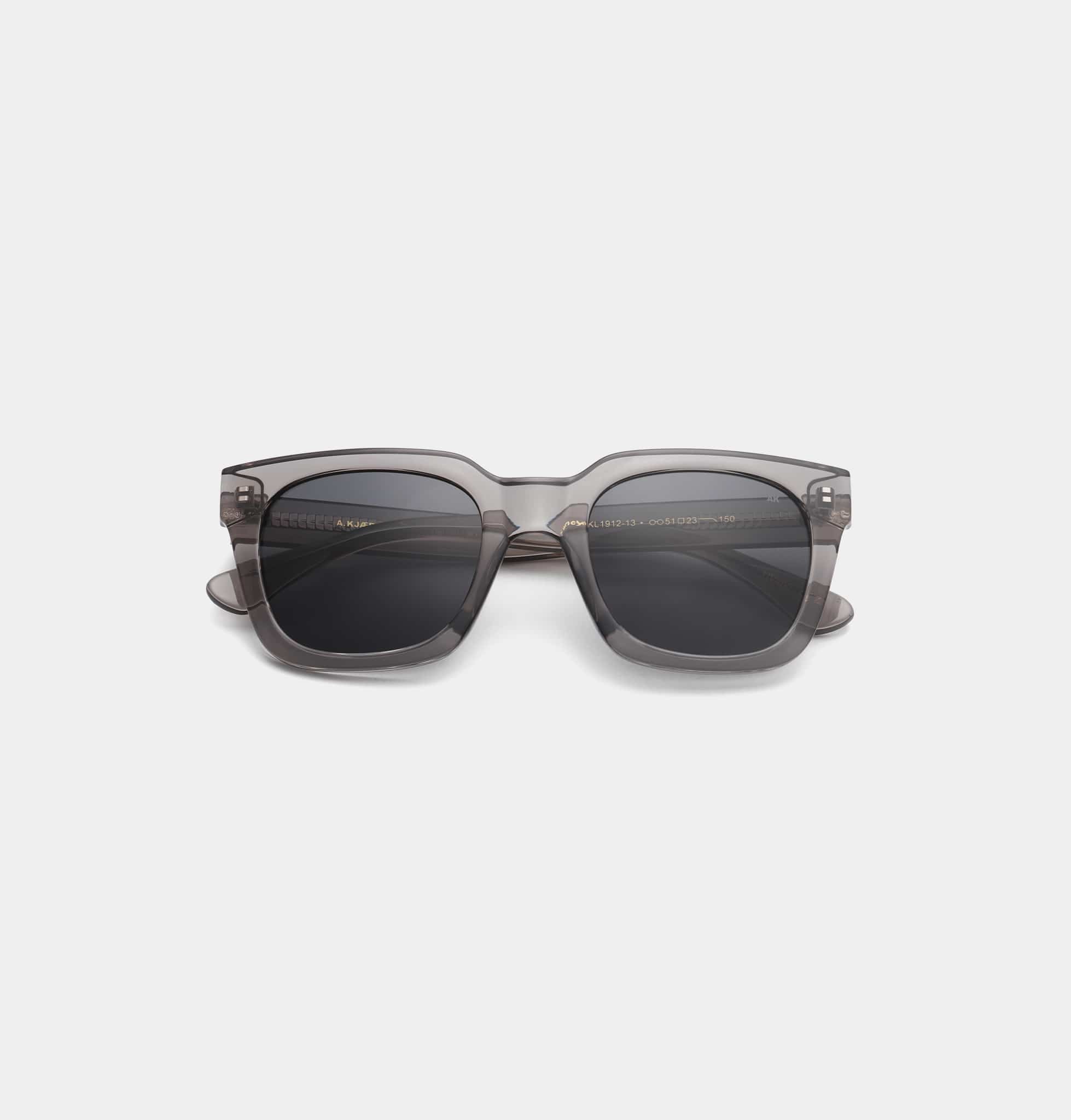 éBoutiké Sunglasses NANCY - Grey Transparent