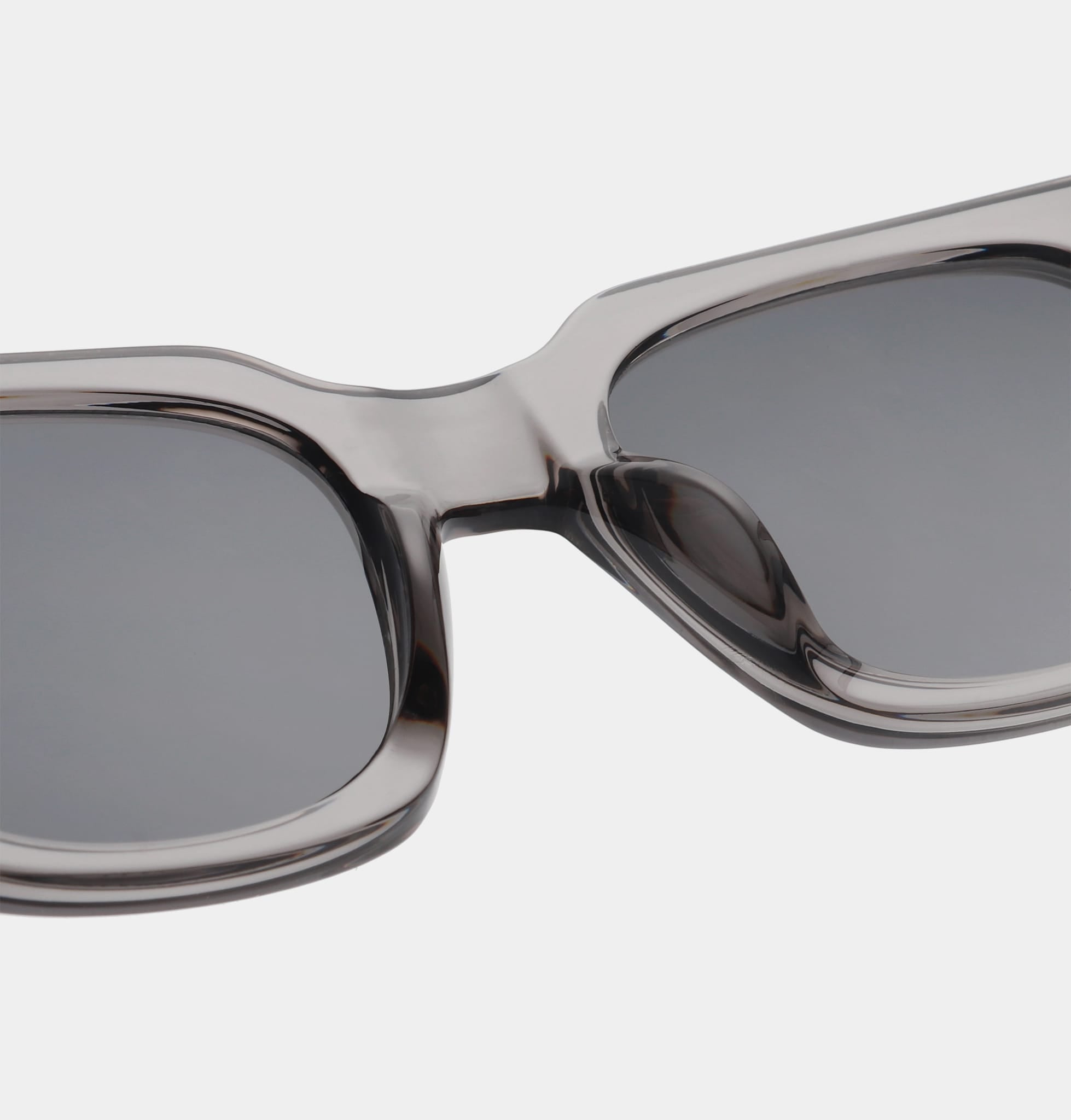 éBoutiké Sunglasses NANCY - Grey Transparent