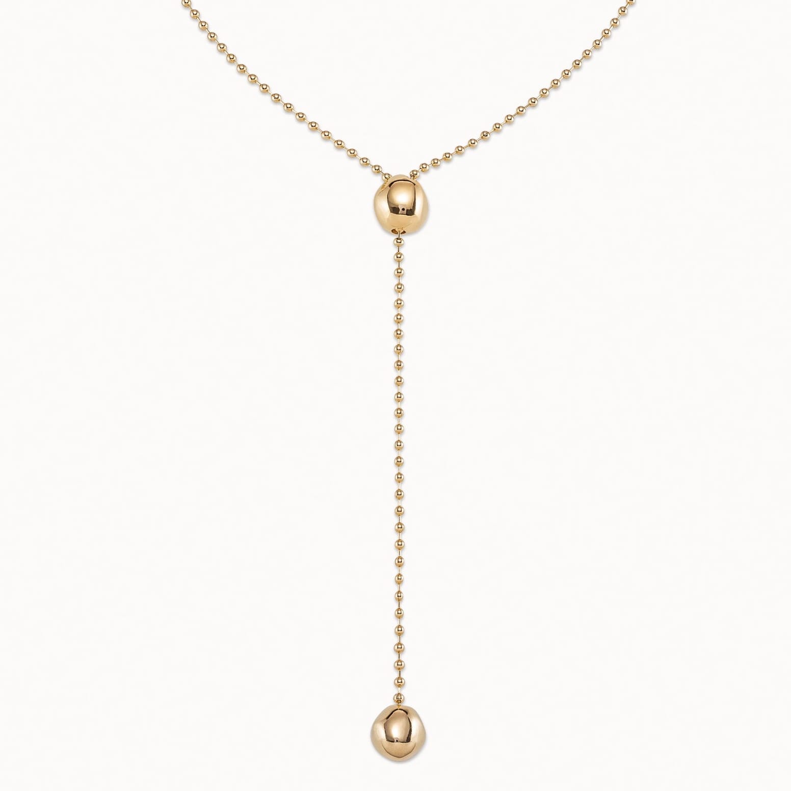 UNOde50 Necklace Lonely Planet Gold
