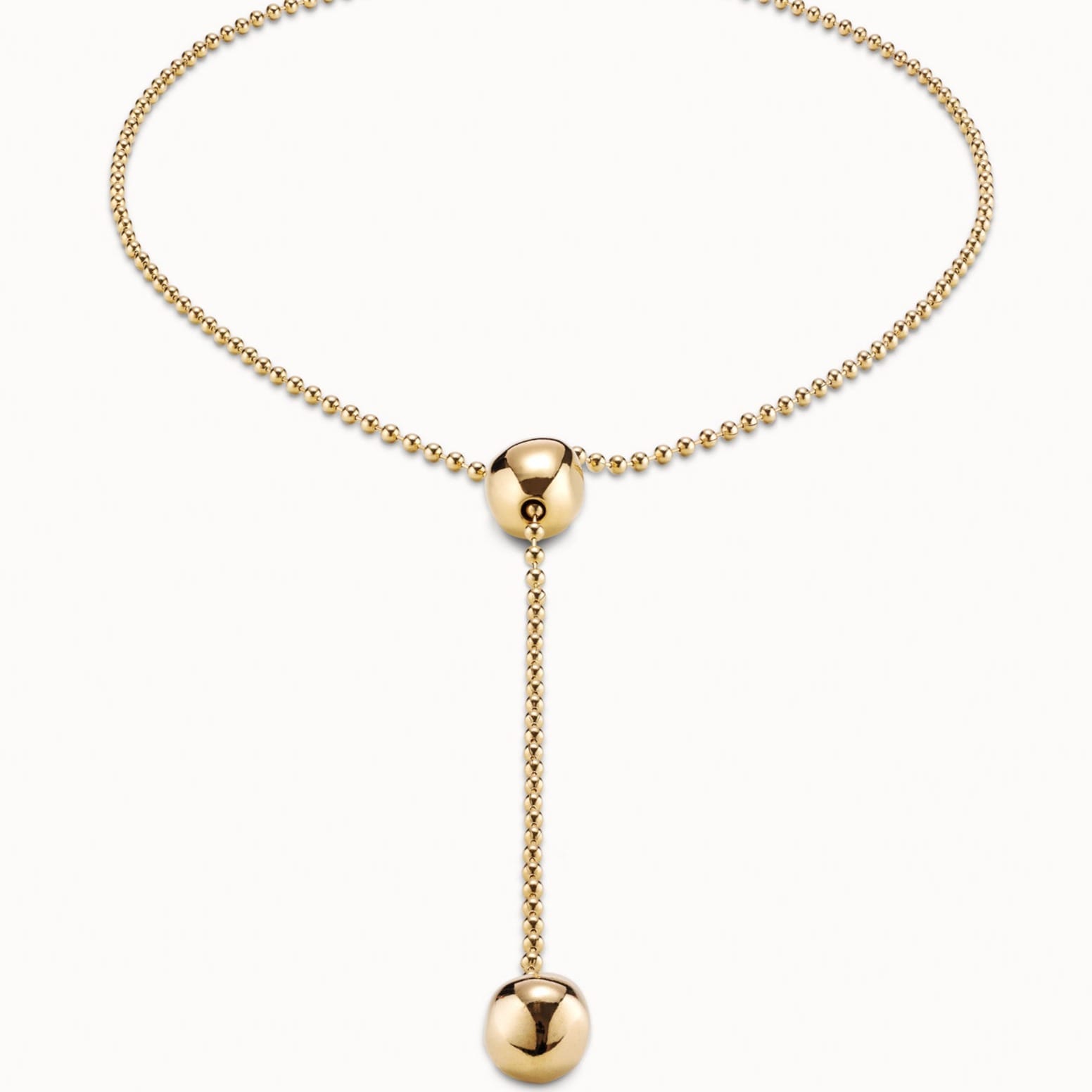 UNOde50 Necklace Lonely Planet Gold