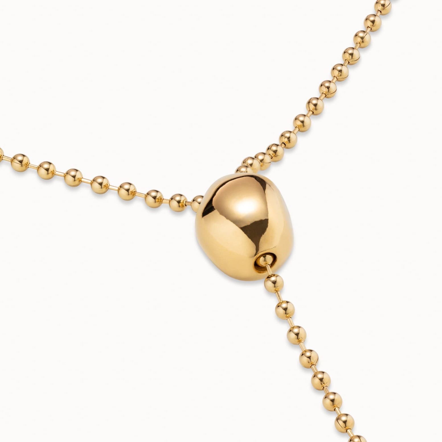 UNOde50 Necklace Lonely Planet Gold