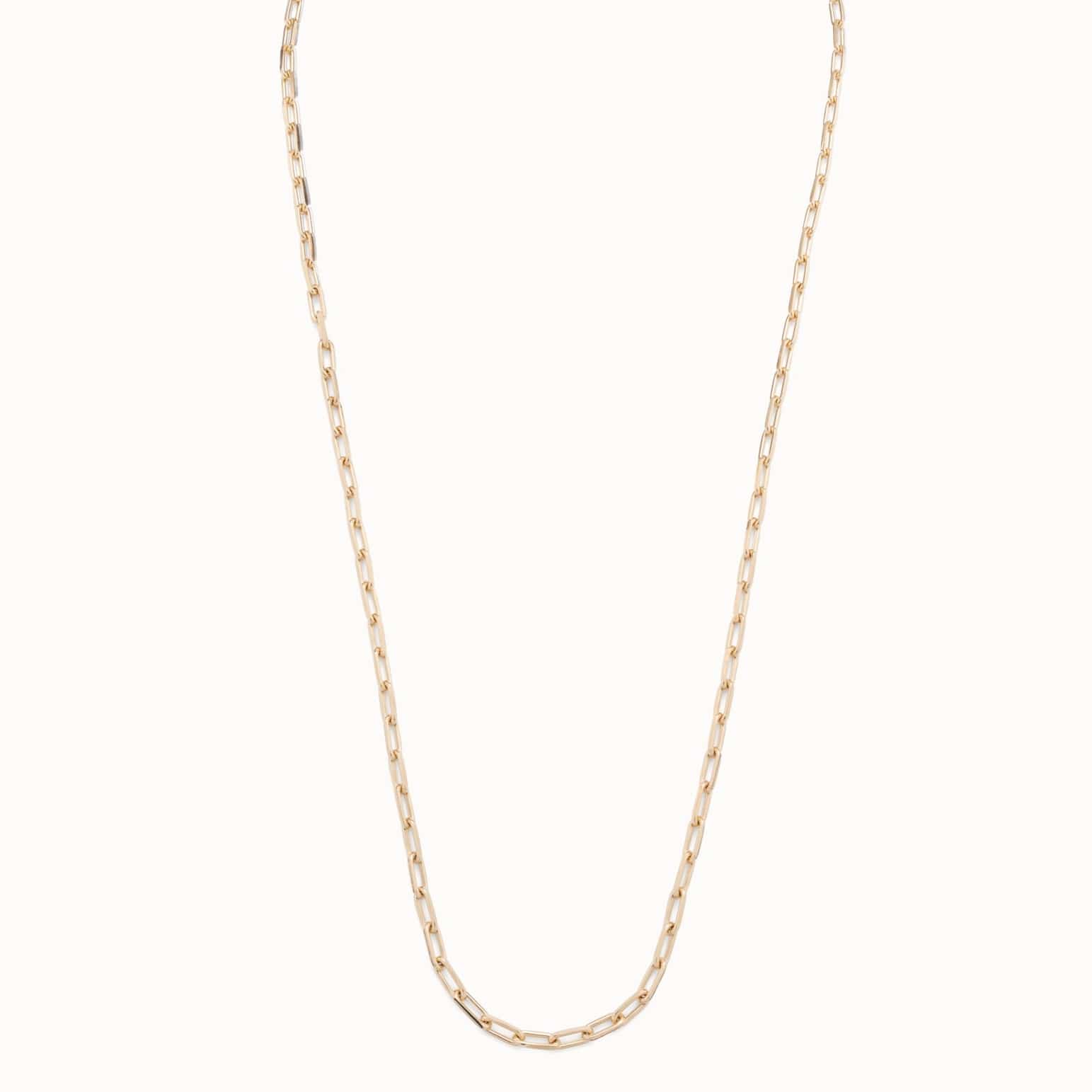 UNOde50 Necklace Long link chain charm necklace
