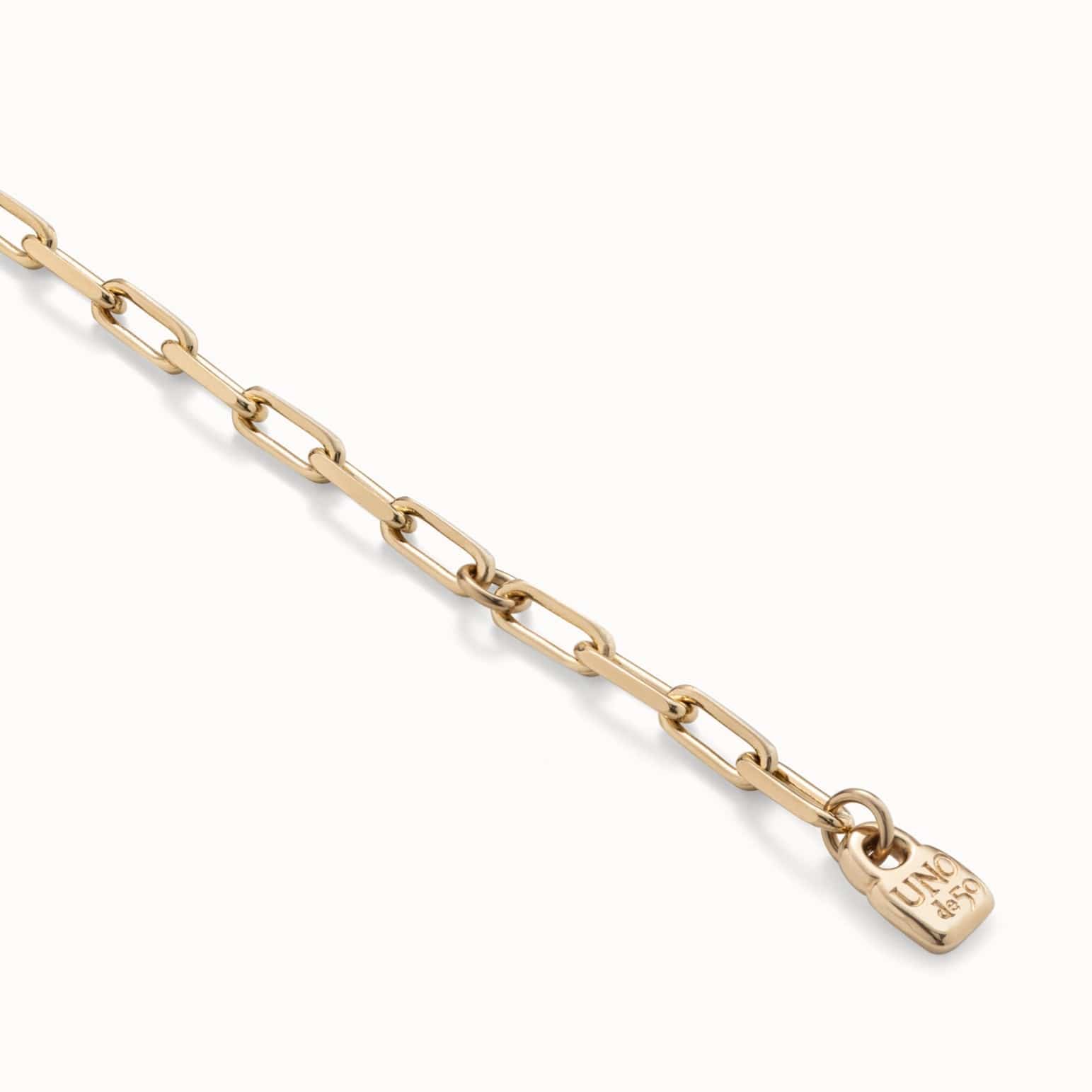 UNOde50 Necklace Long link chain charm necklace