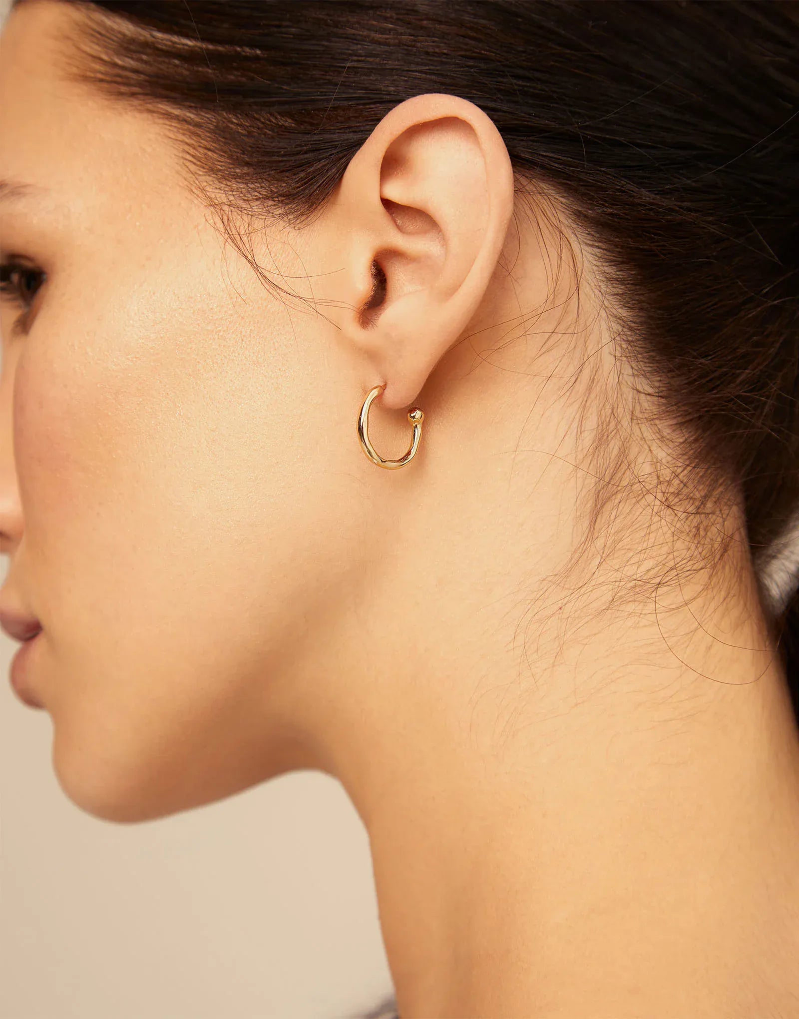 UNOde50 Earring Hoop charm earrings
