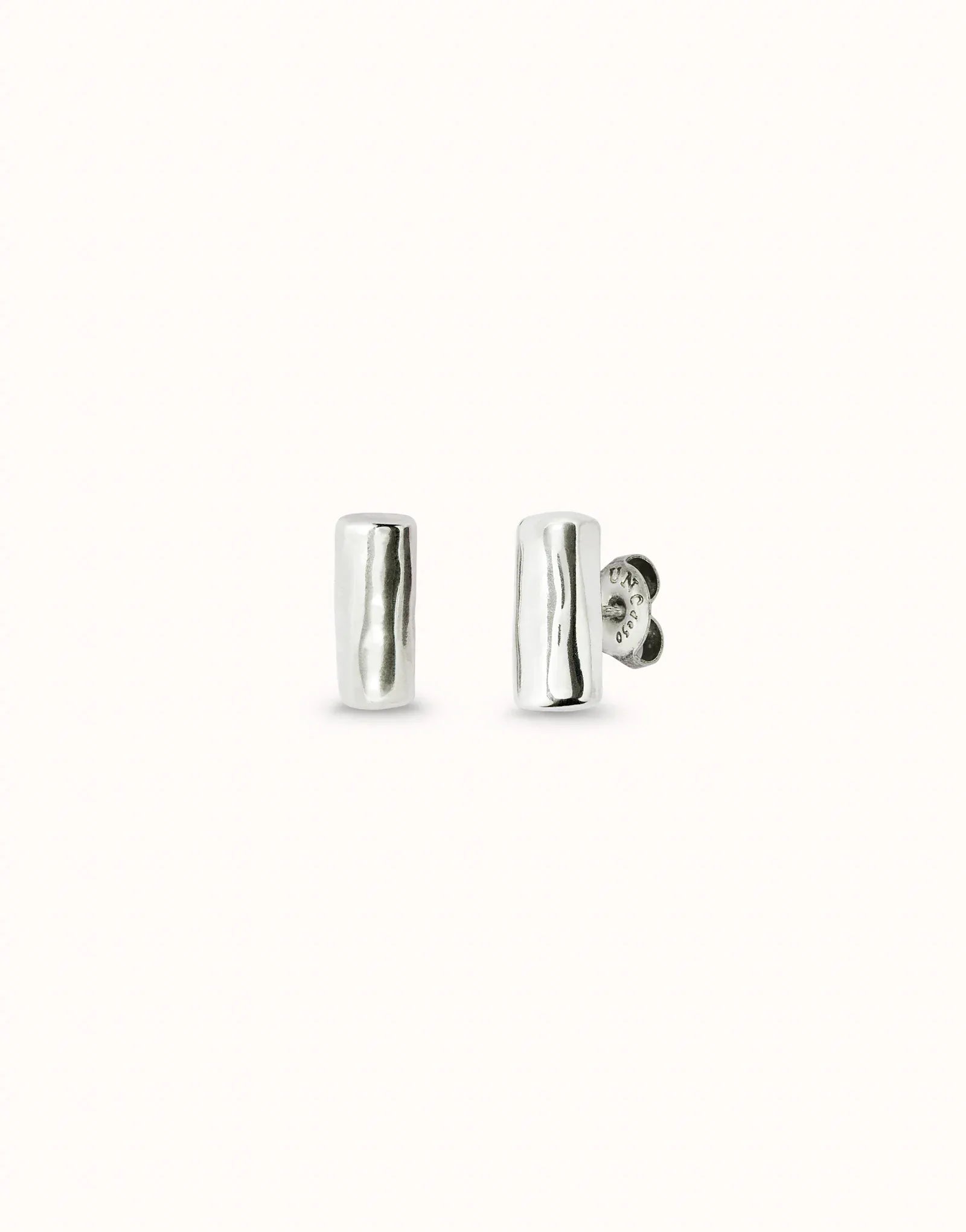 UNOde50 Earring Tubular shape stud earrings