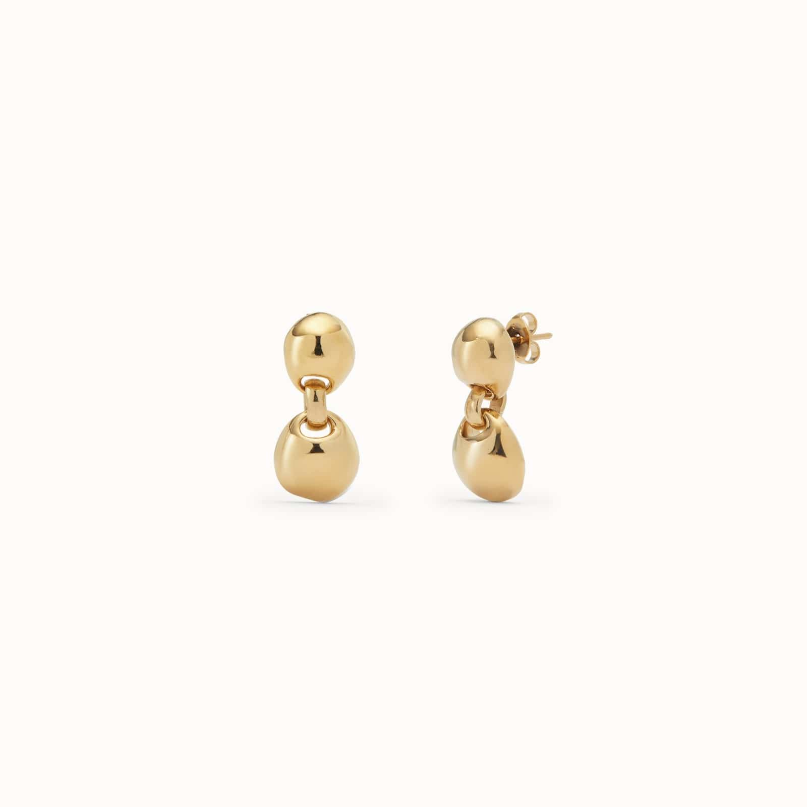 UNOde50 Earring Drop earrings with two beads