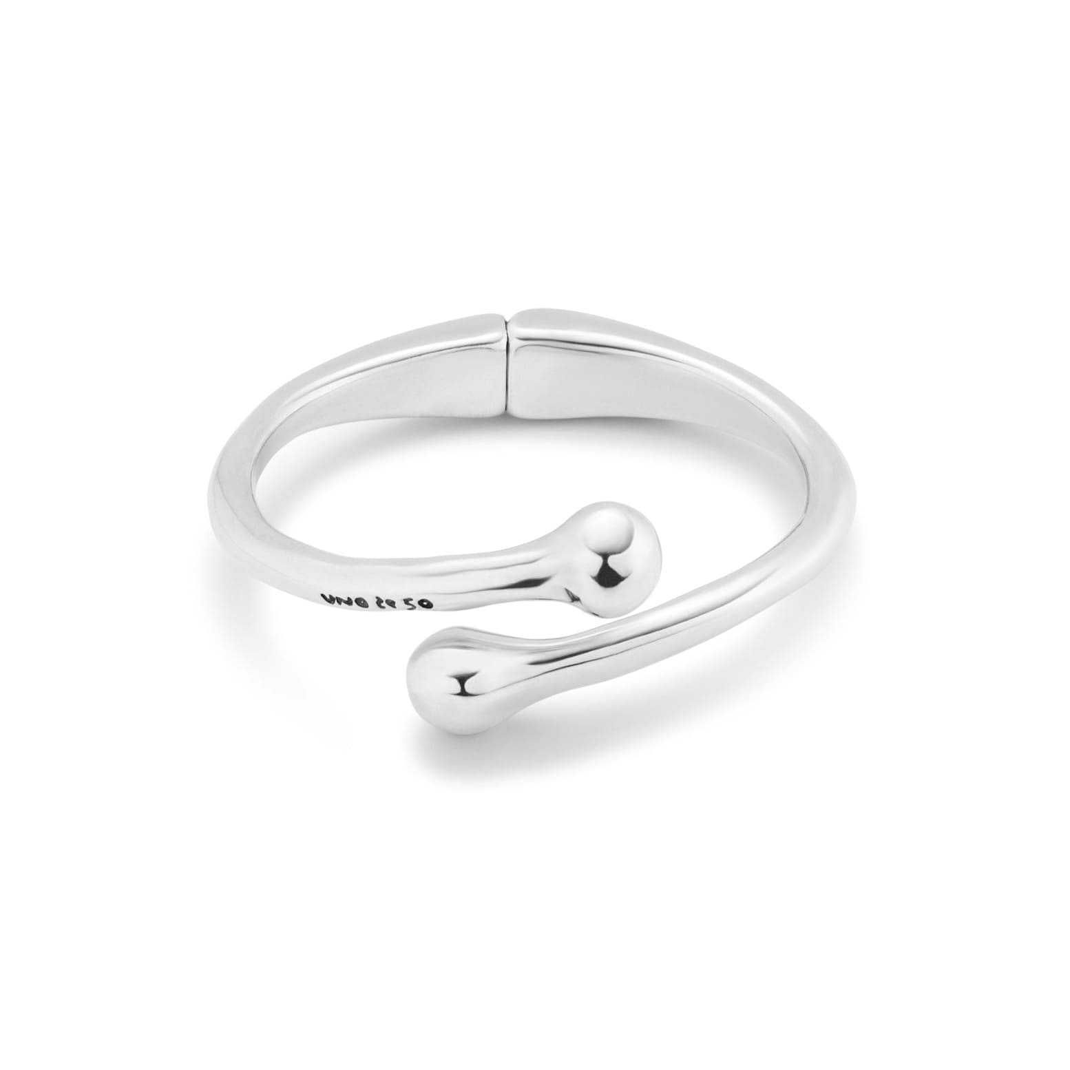 UNOde50 Bracelet 18K gold-plated bracelet with inner spring