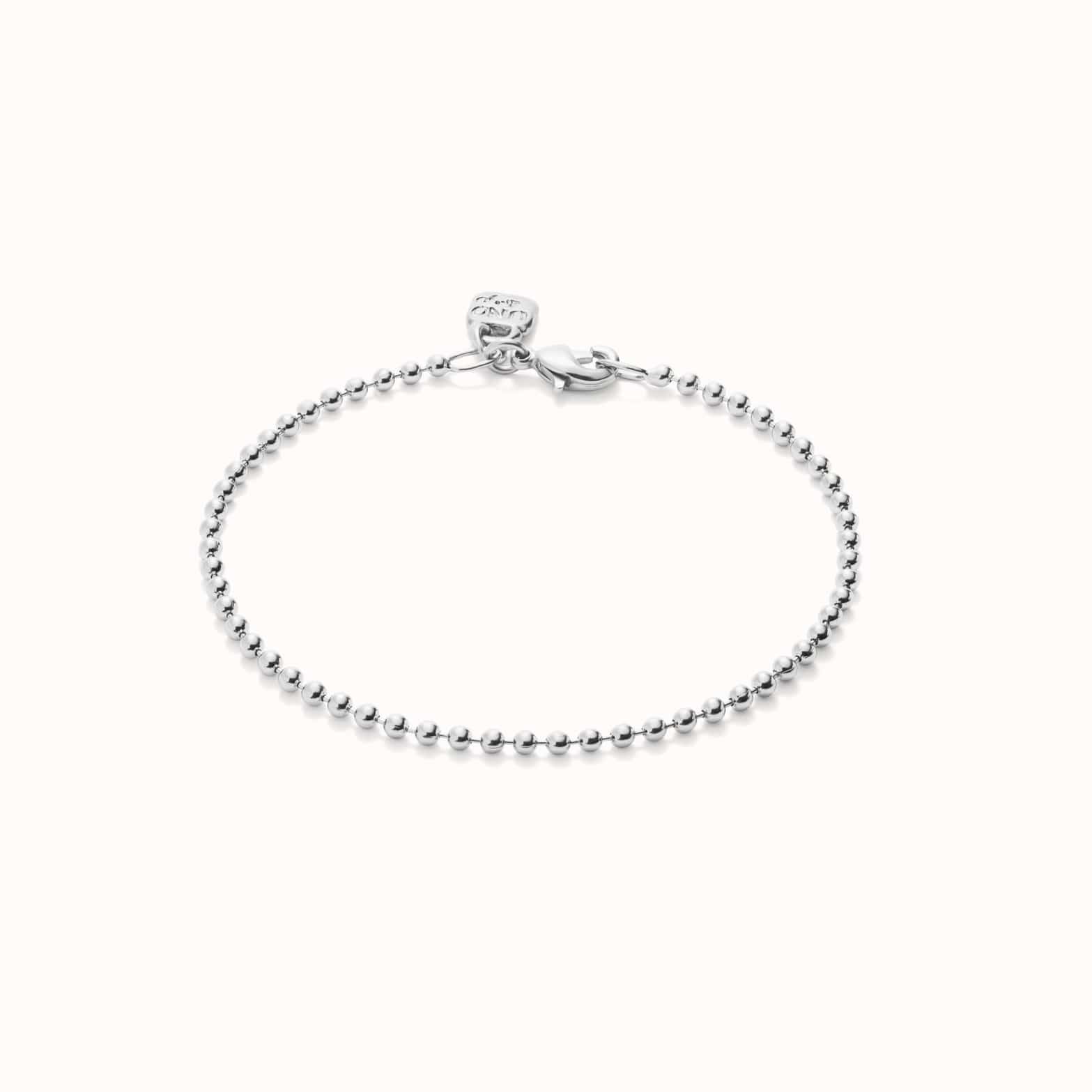 UNOde50 Bracelet Sterling silver-plated beads bracelet