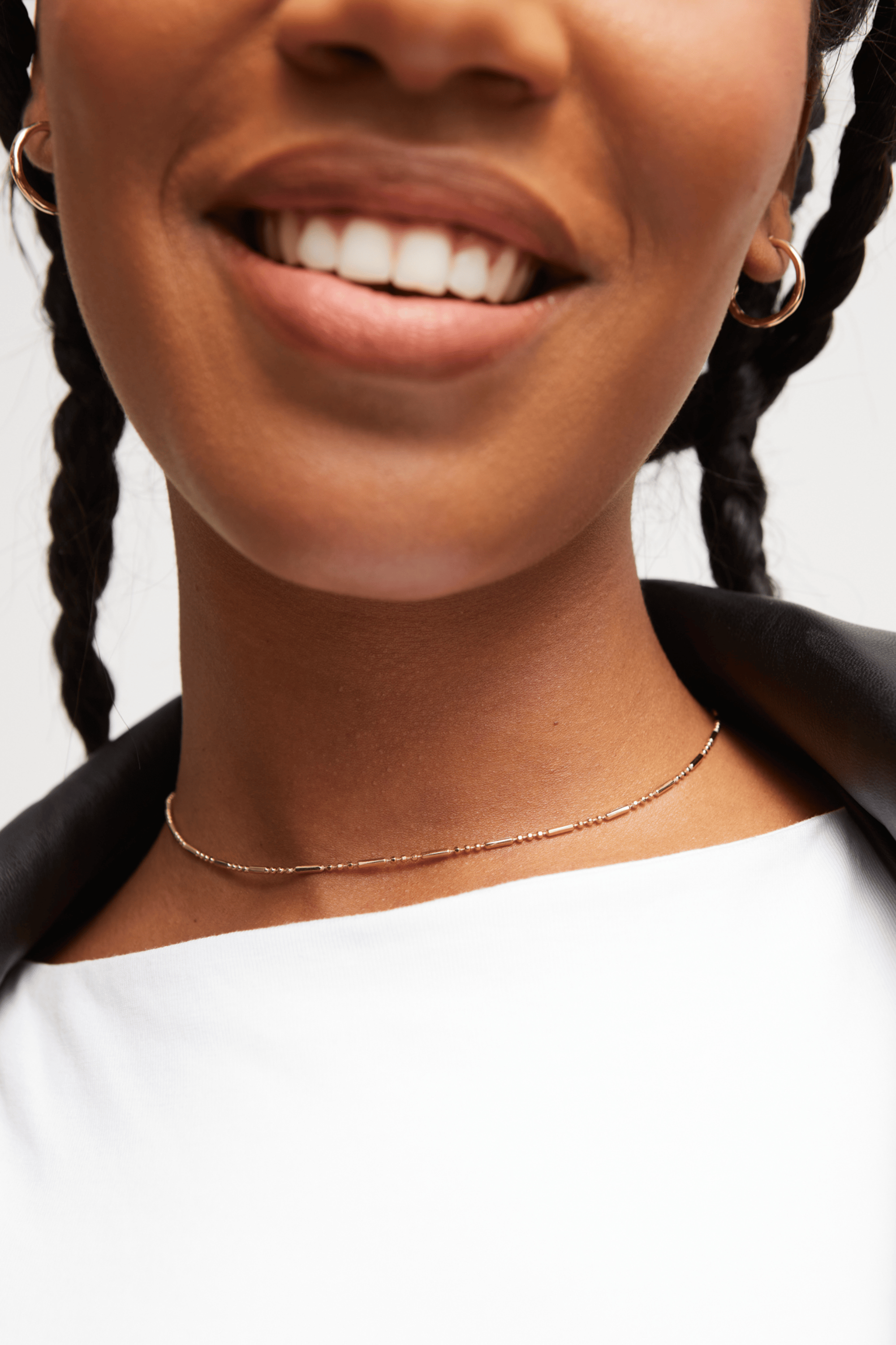 UNOde50 Necklace 18K gold-plated mid-sized chain