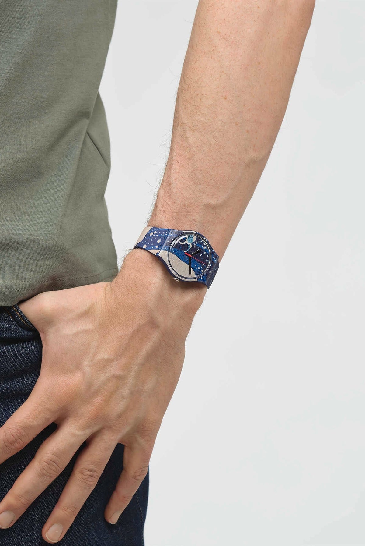 Swatch Watch Blue Anatomy