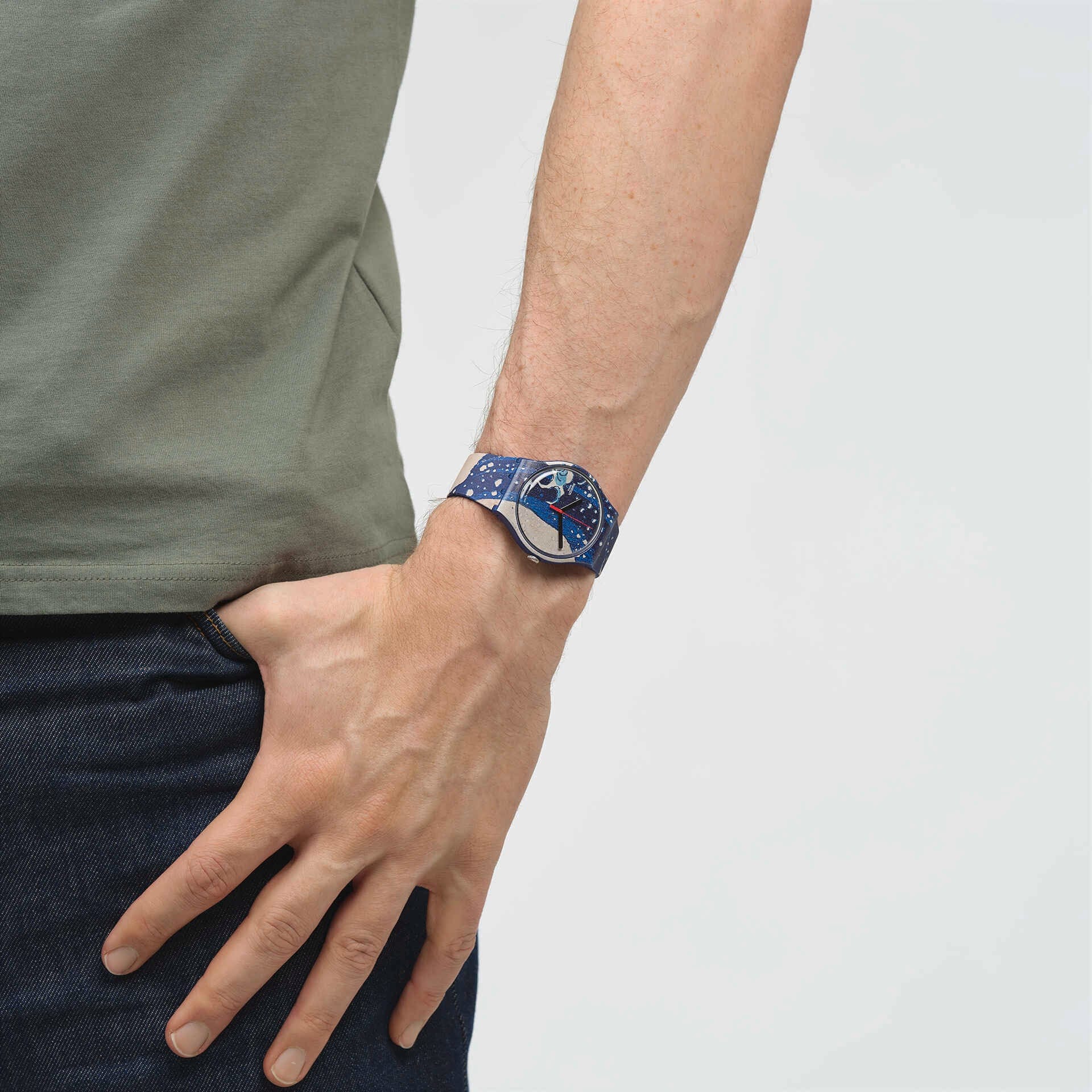 Swatch Watch Blue Anatomy