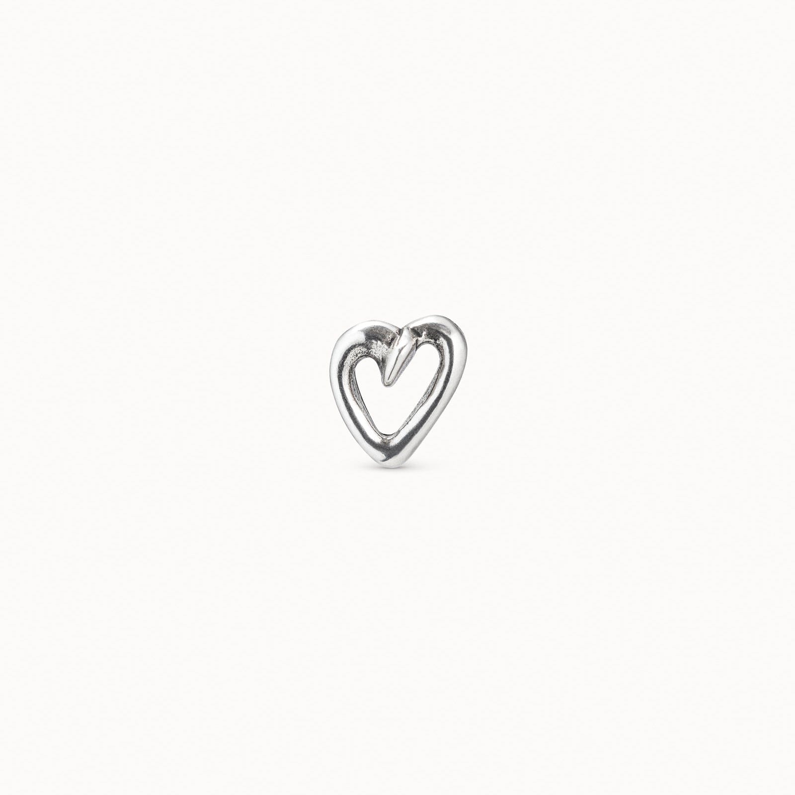 UNOde50 Earring Heart 2 Stud Piercing