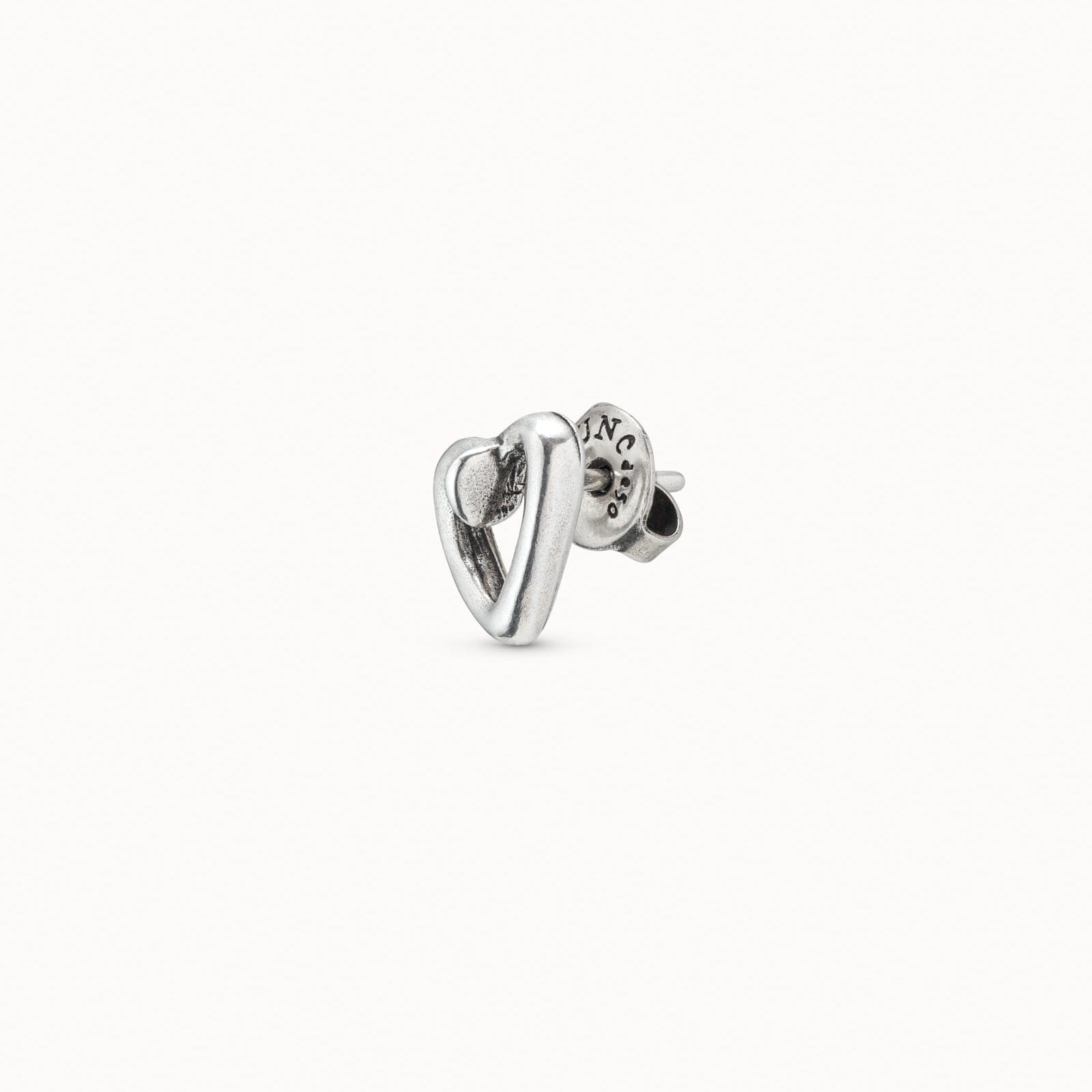 UNOde50 Earring Heart 2 Stud Piercing
