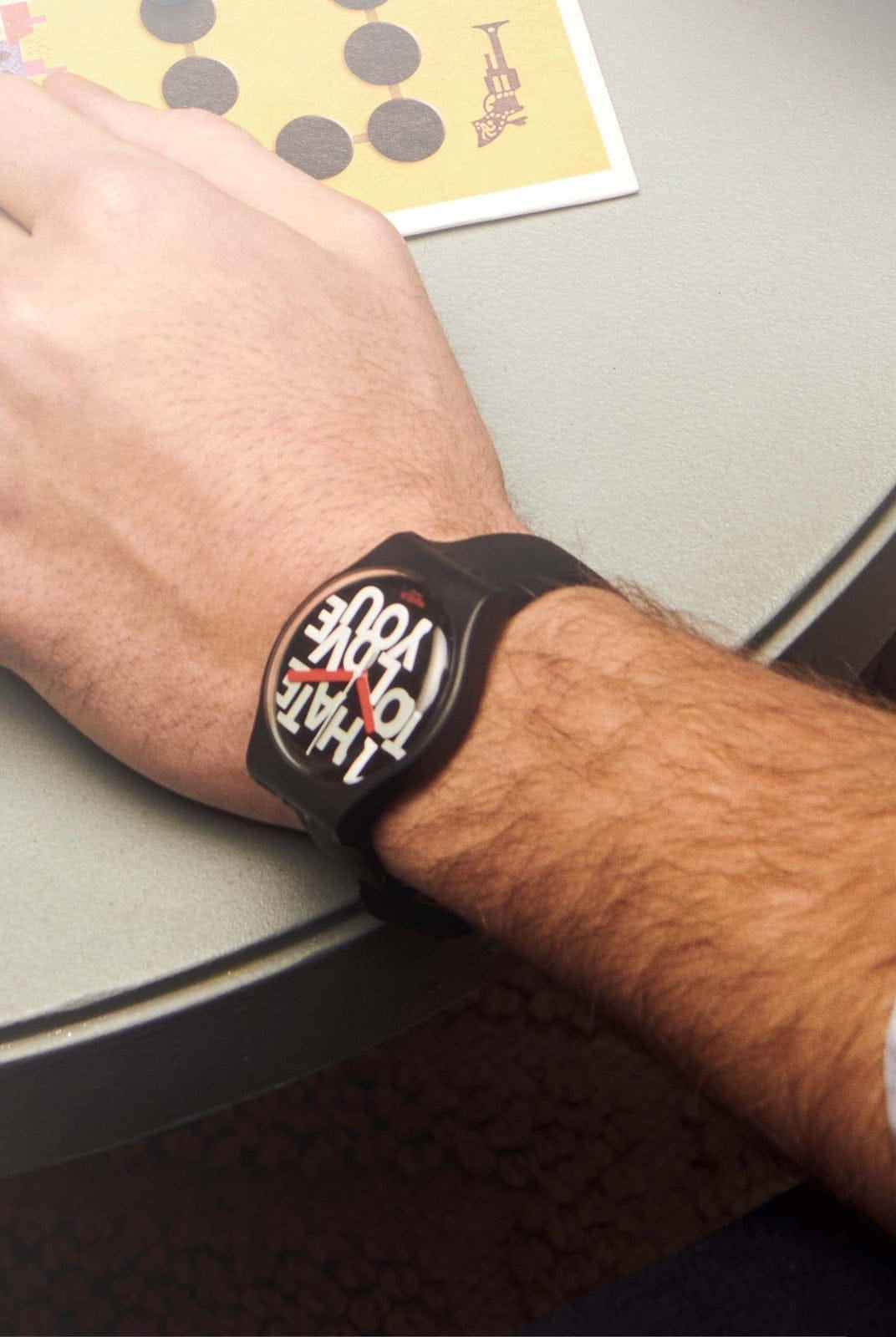 Swatch Watch HATE 2 LOVE