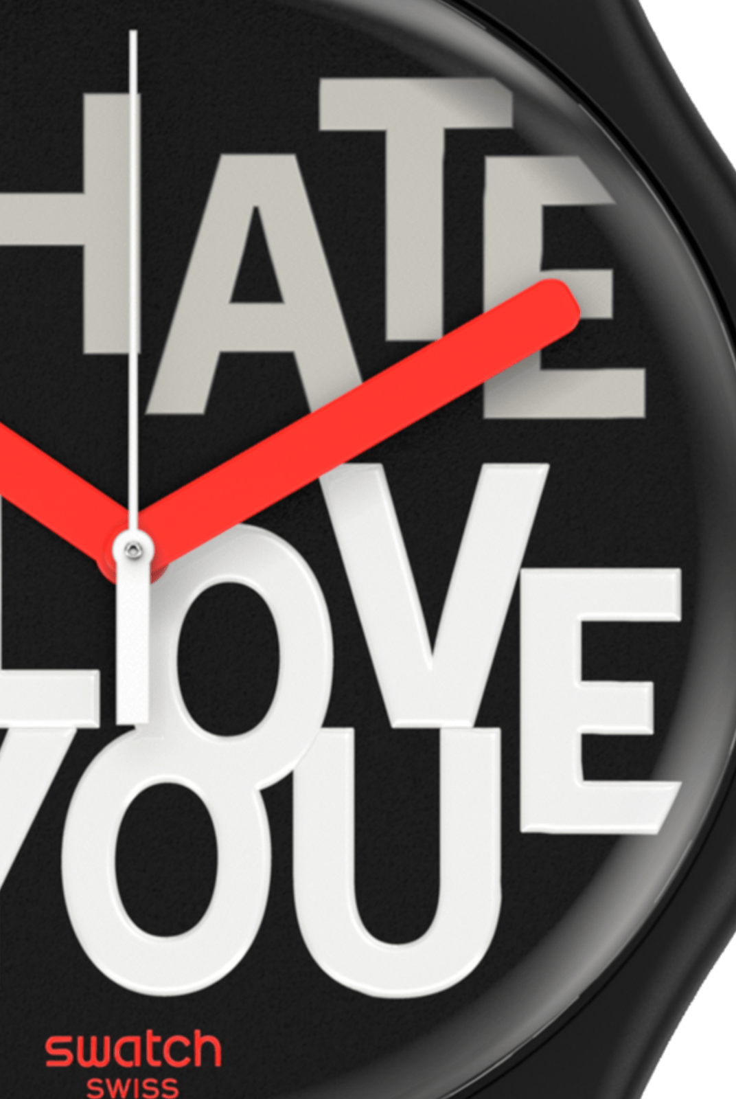 Swatch Watch HATE 2 LOVE