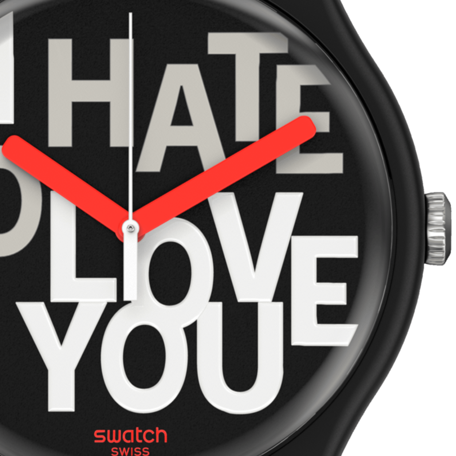 Swatch Watch HATE 2 LOVE
